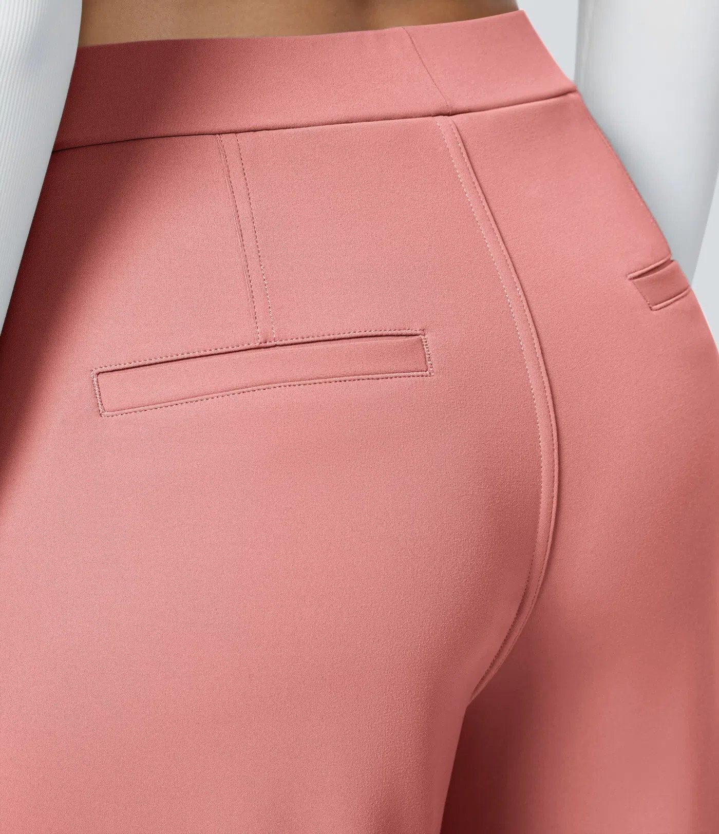 ⏰Big Spring Sale!High Waisted Side Pocket Straight Leg Work Pants