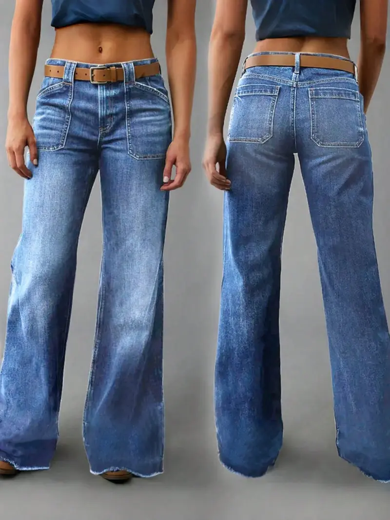 ⚡FINAL SALE⚡- Women's Loose Straight Leg Denim Jeans