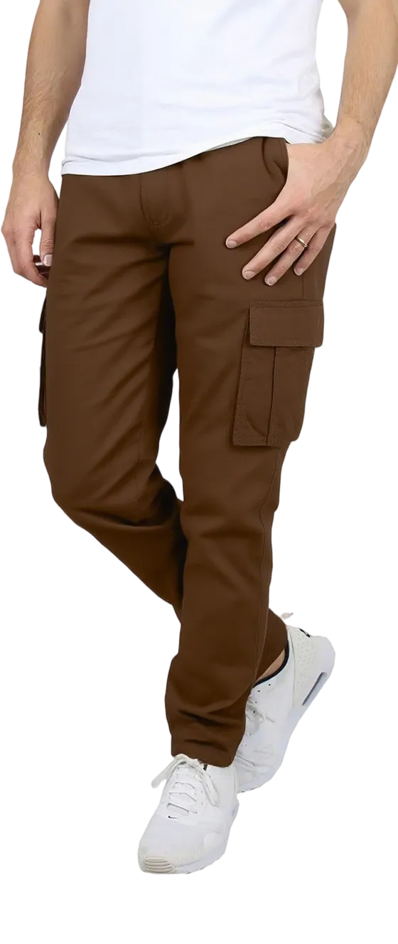 Men's Flex Stretch Cotton Cargo Pants