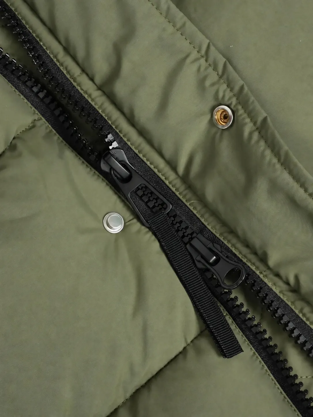 Men's Detachable-Hooded Puffer Jacket