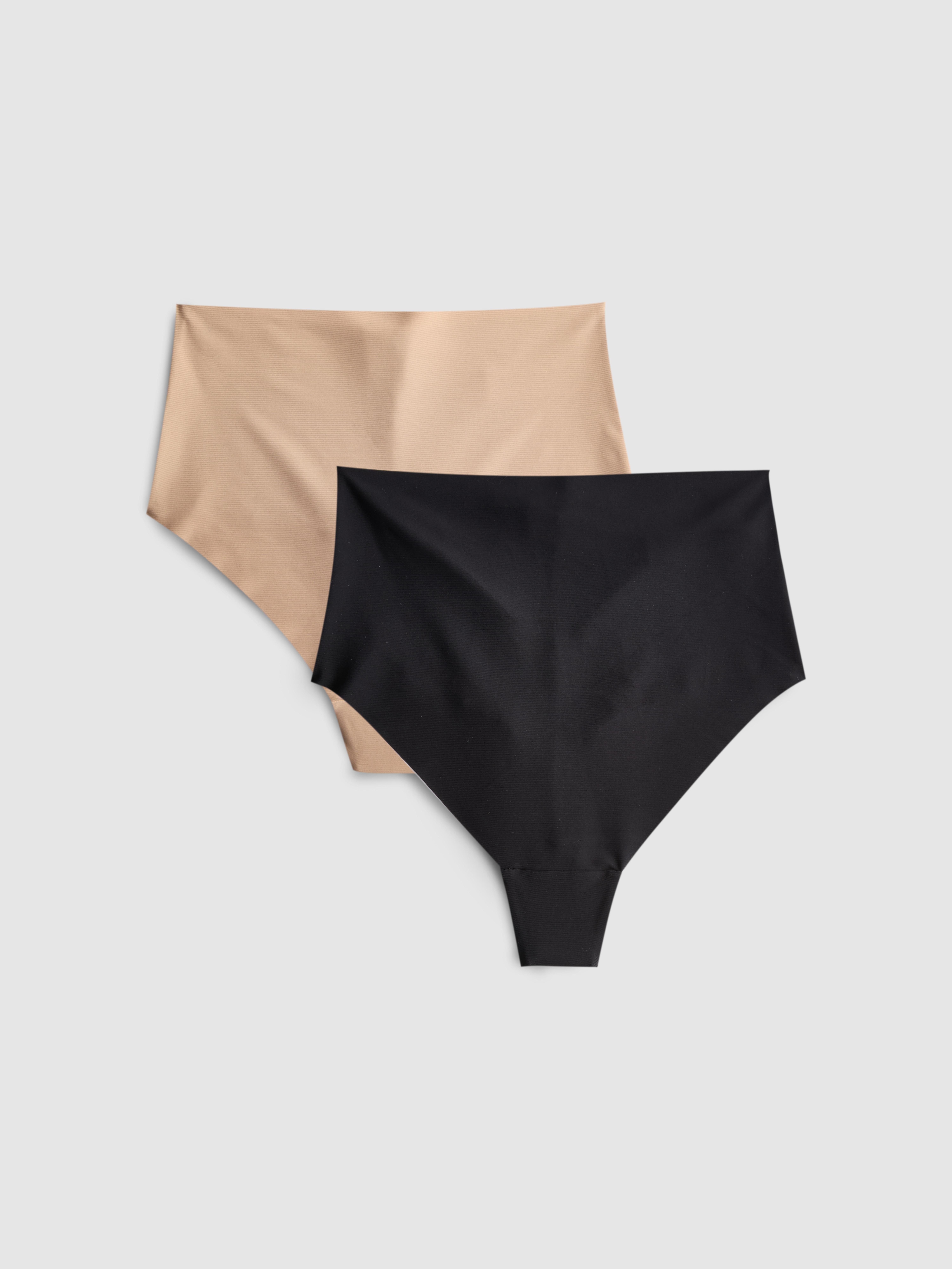 2pk Seamless Shapewear Thongs