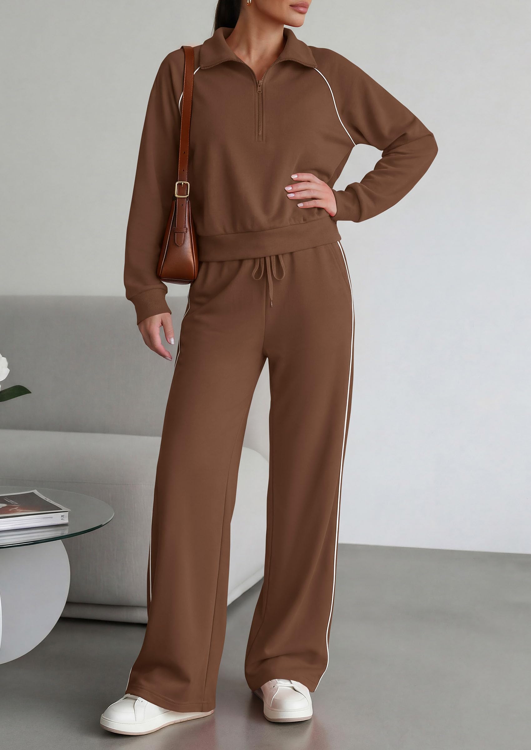 Women's 2 Piece Matching Lounge Set Sweatsuits