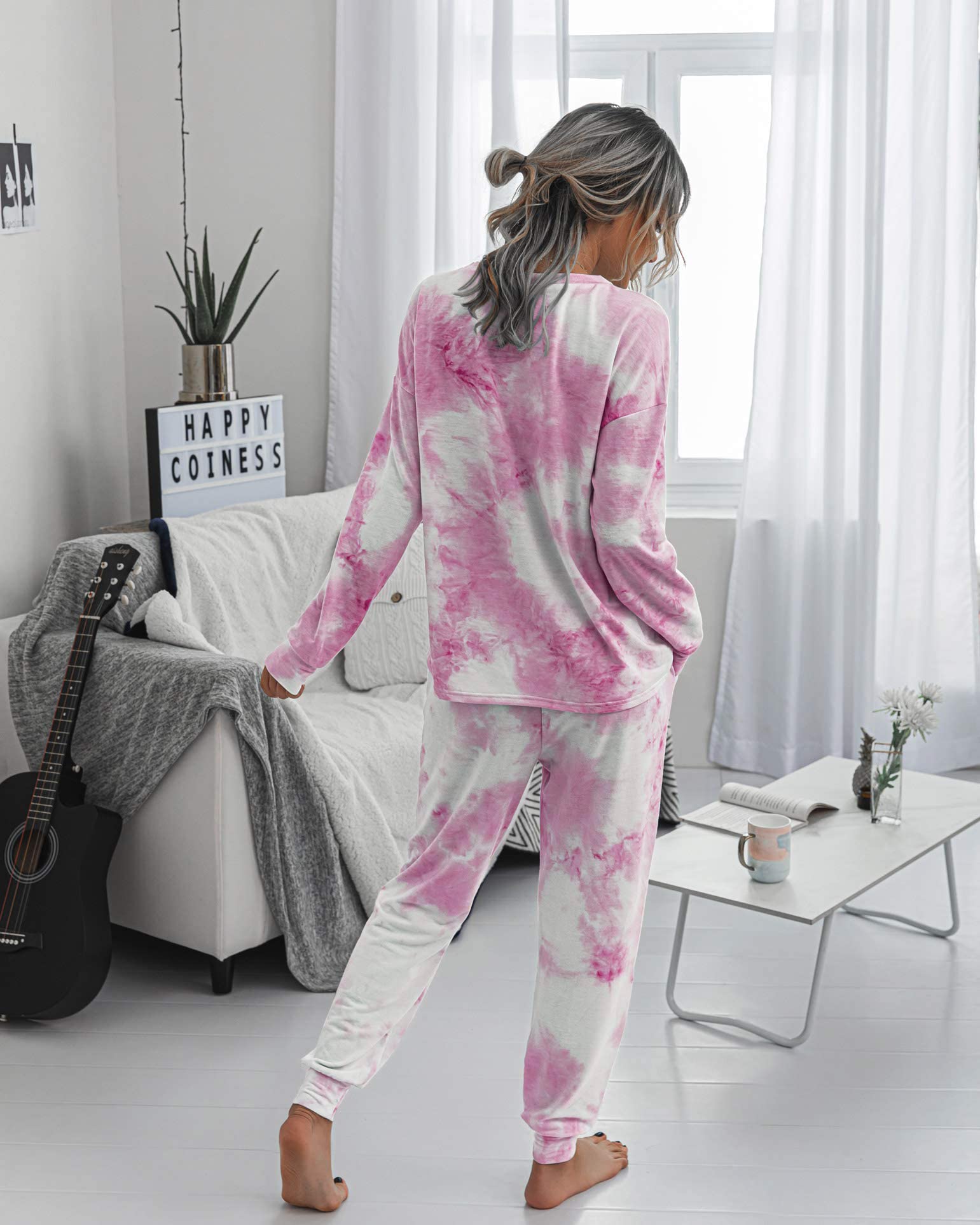 Women's Pajama Sets Casual 2 Piece Fall Matching Lounge Set
