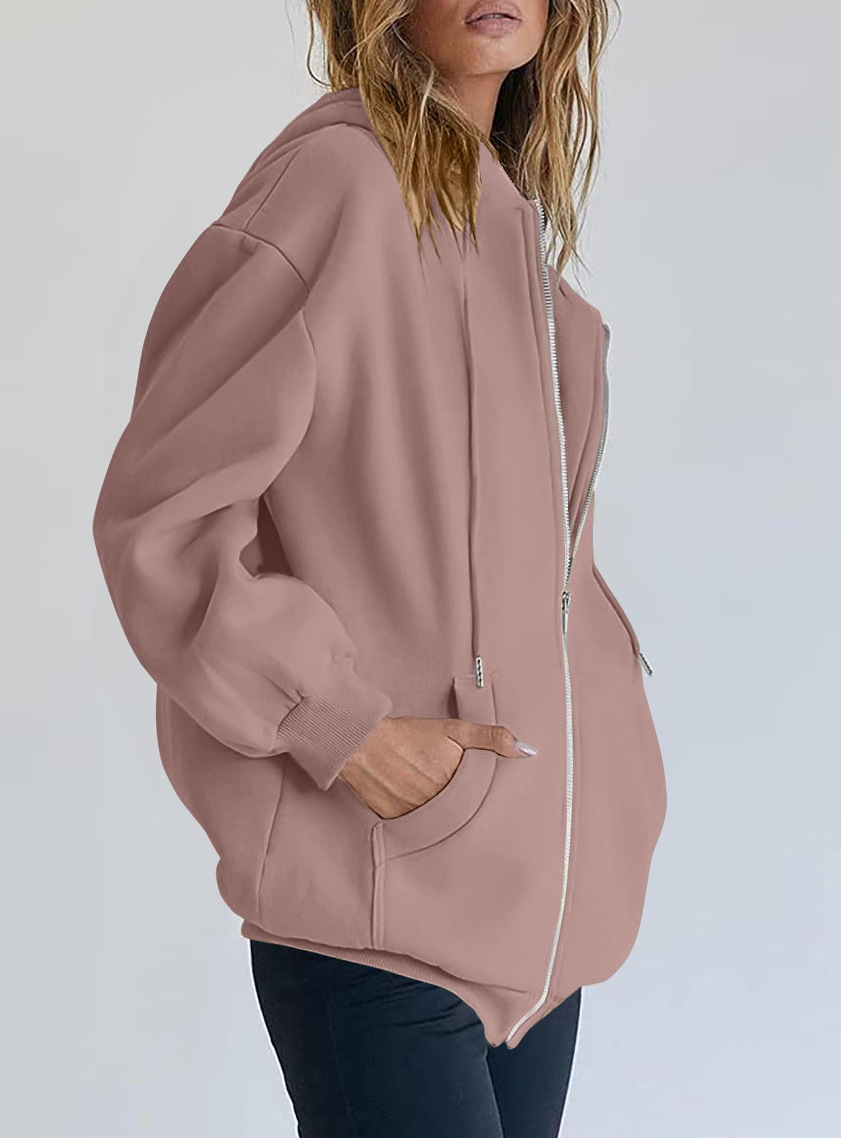 Women's Fall Zip Up Hoodies Sweatshirts