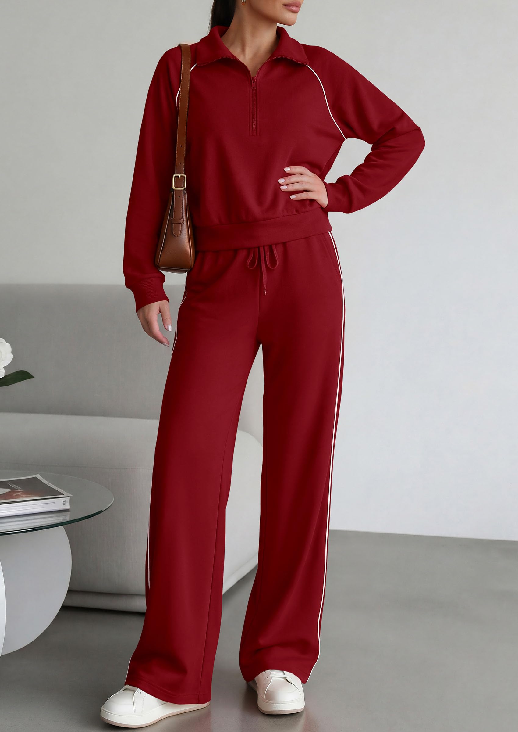 Women's 2 Piece Matching Lounge Set Sweatsuits
