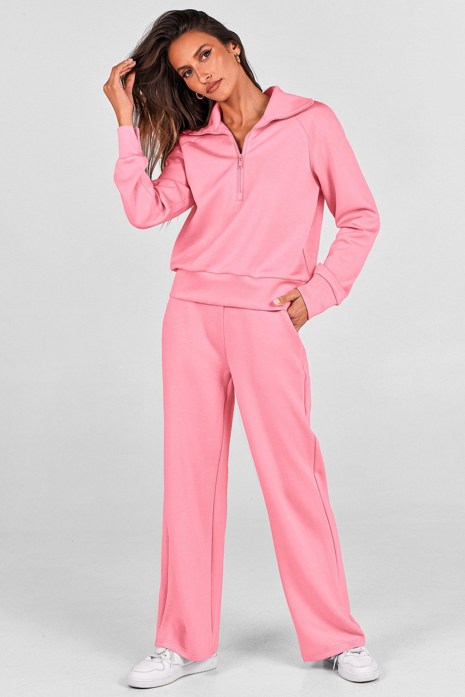 Women's 2 Piece Matching Lounge Set Sweatsuits