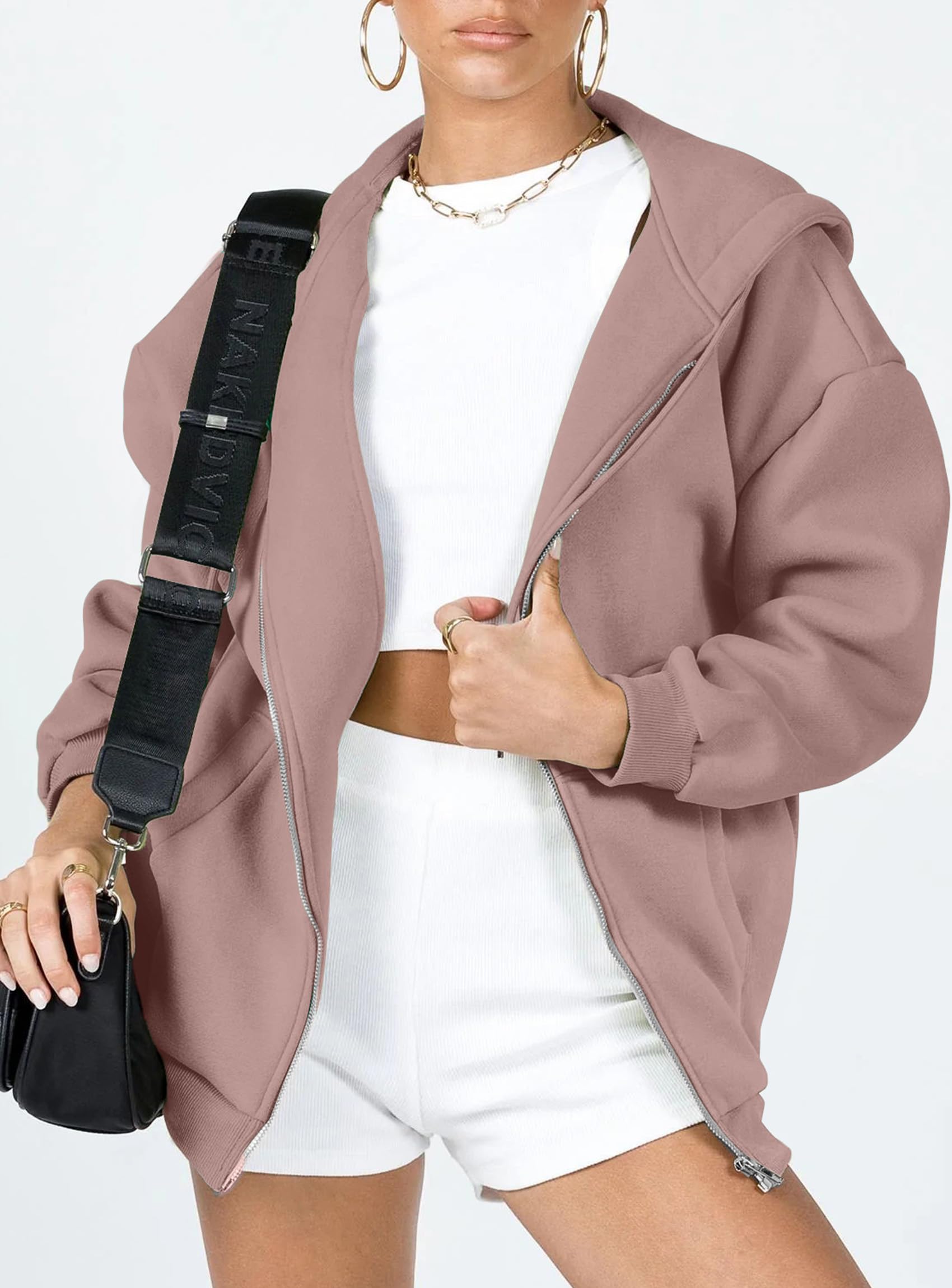 Women's Fall Zip Up Hoodies Sweatshirts