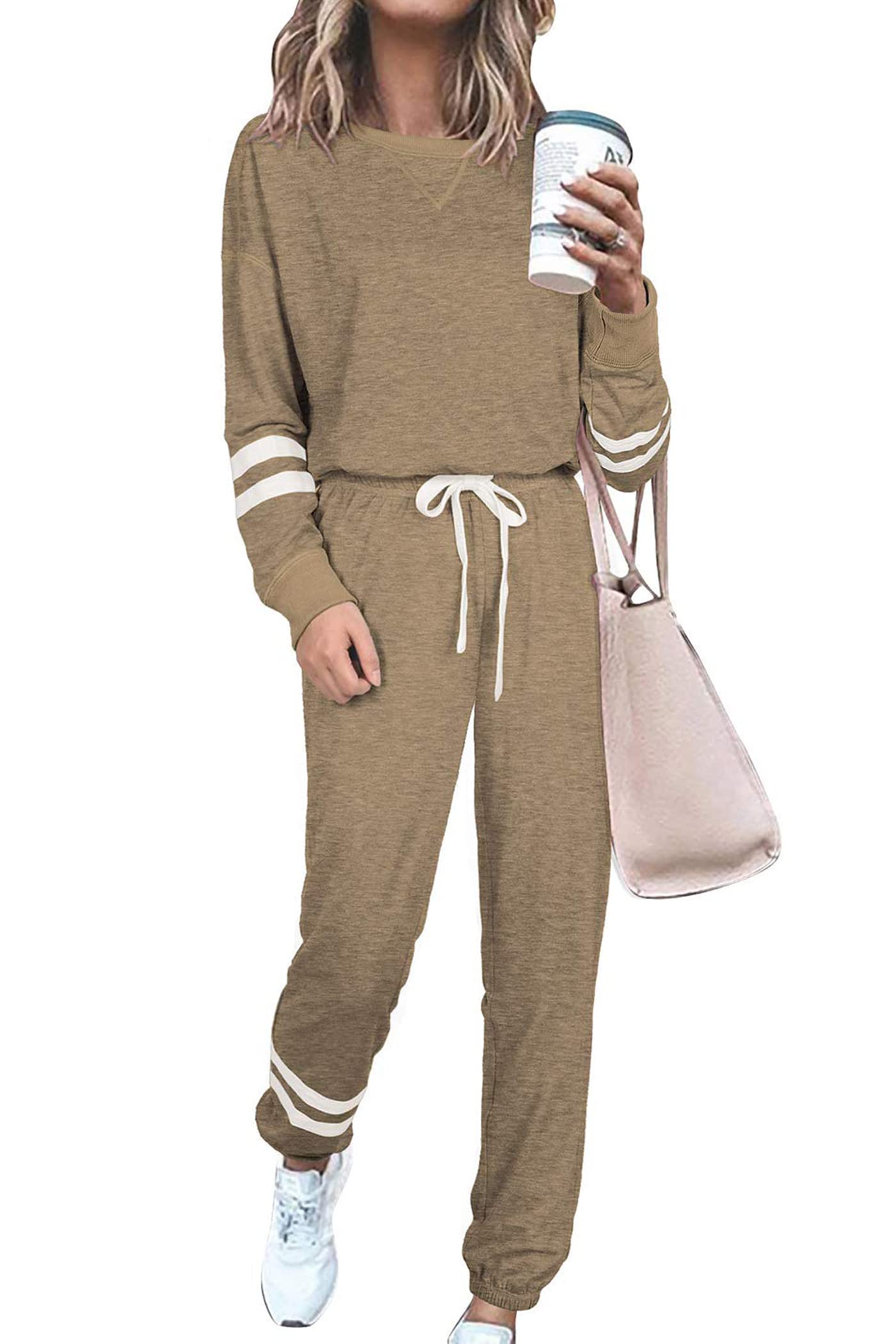 Women's Pajama Sets Casual 2 Piece Fall Matching Lounge Set