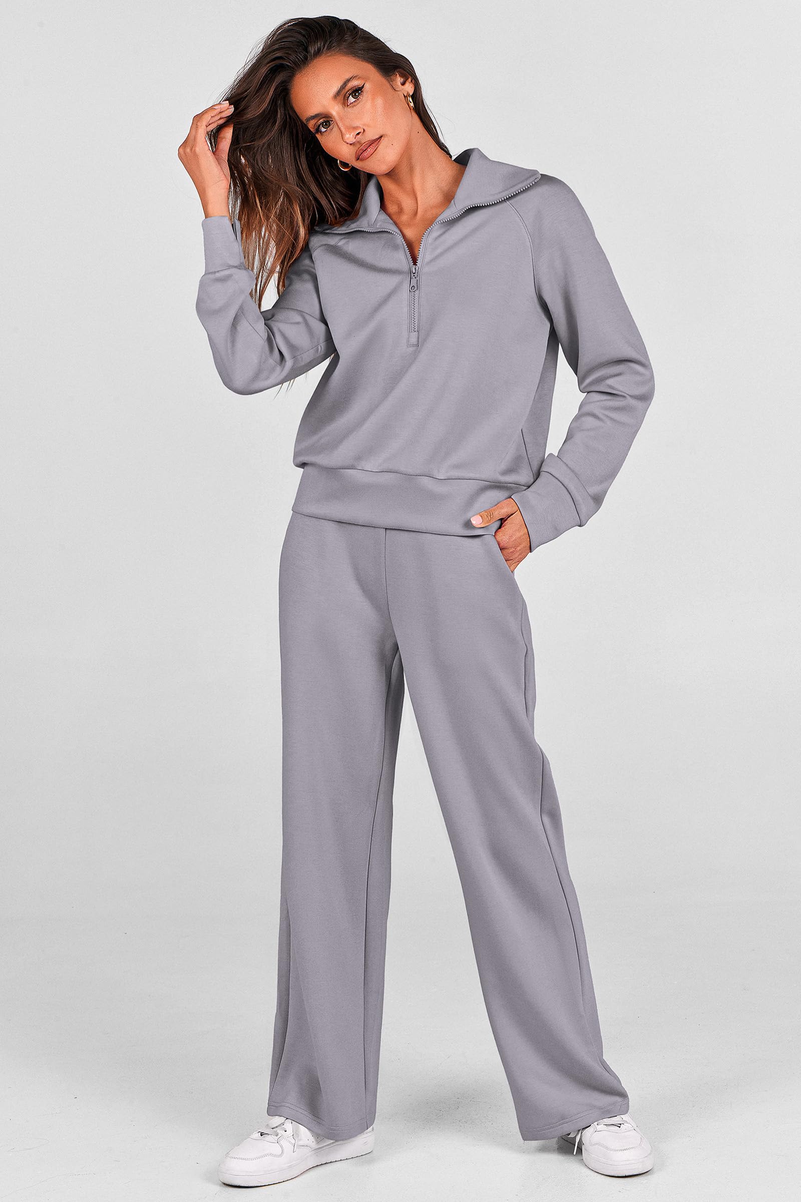 Women's 2 Piece Matching Lounge Set Sweatsuits