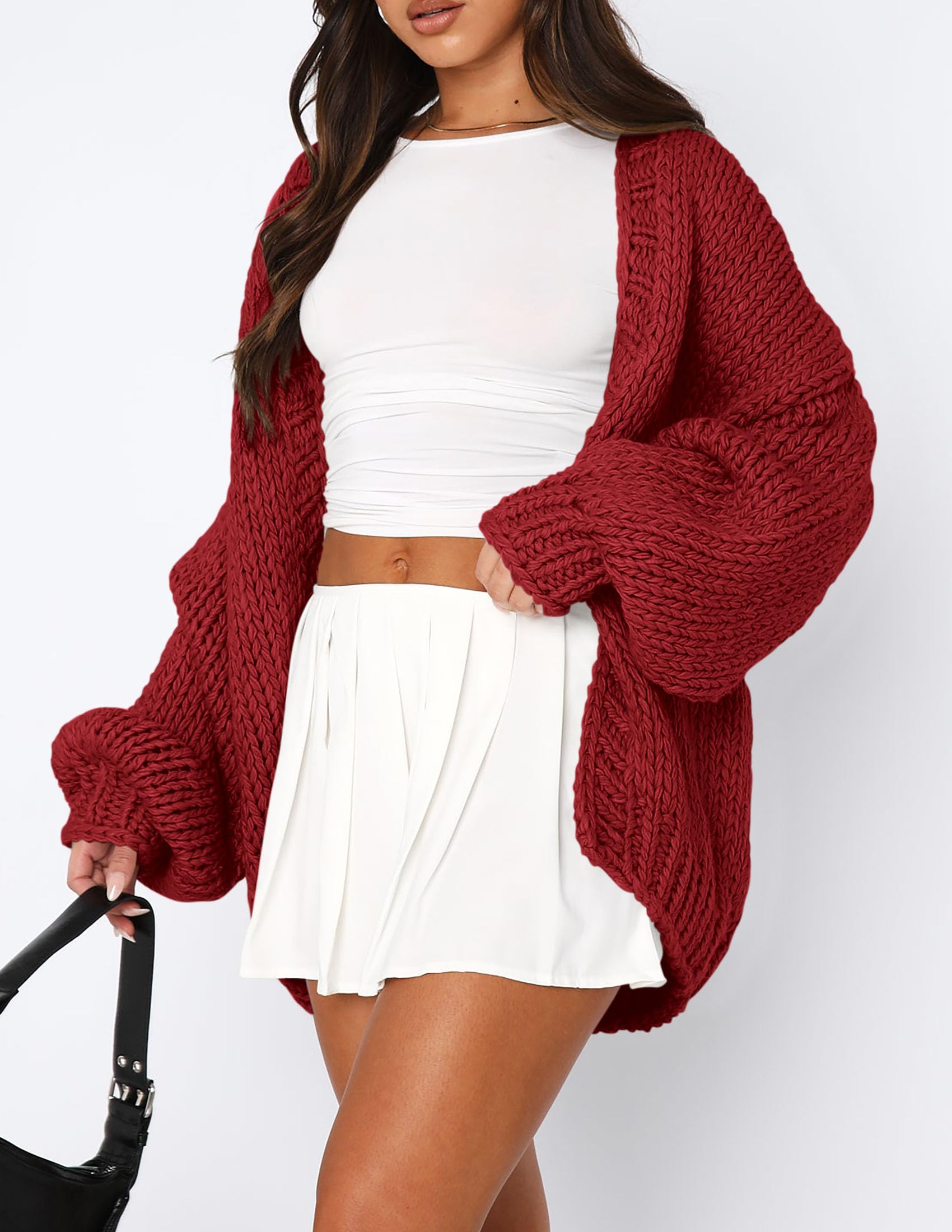 Cardigan Sweaters for Women Trendy Fall Fashion Knit Sweaters