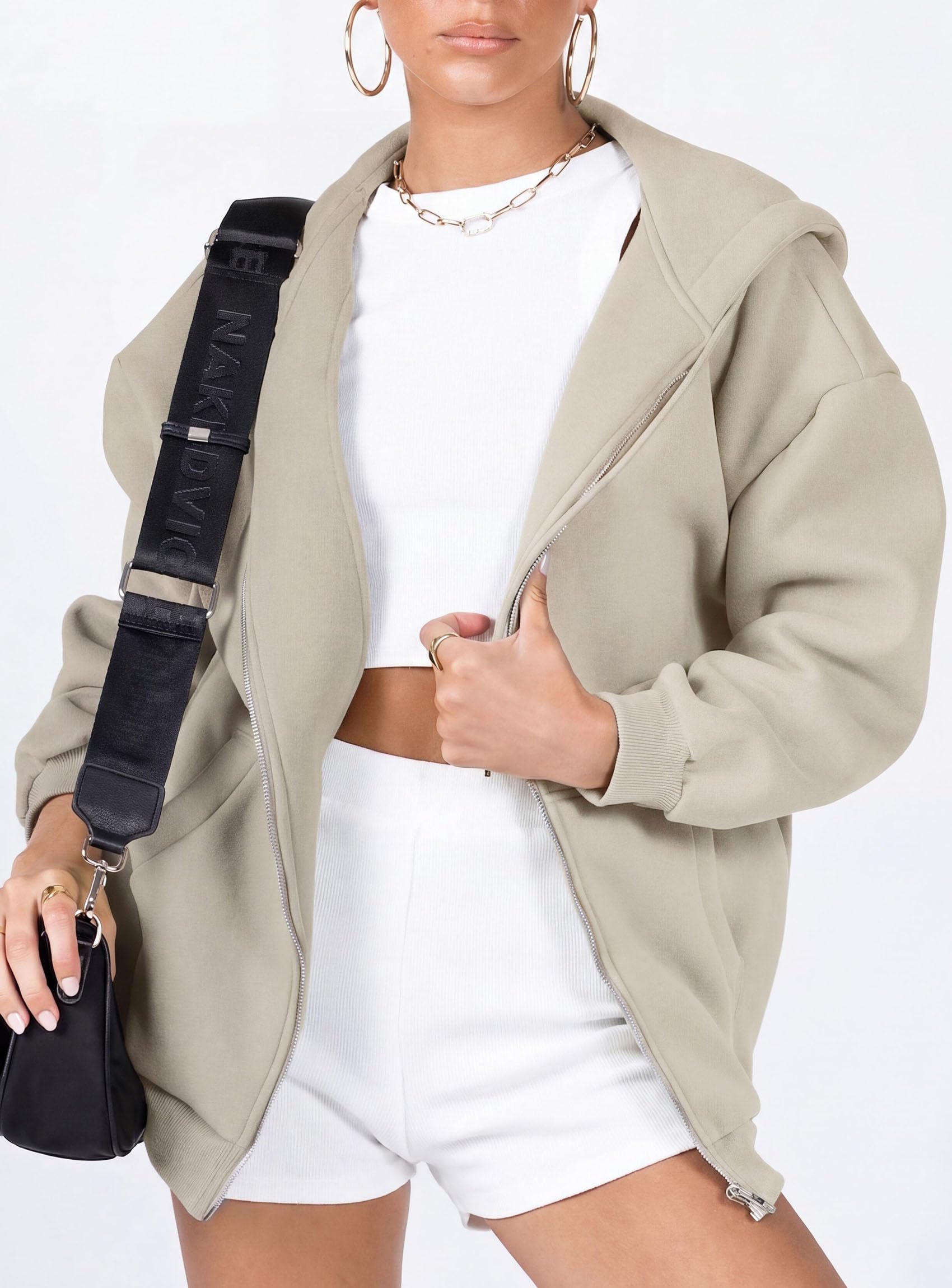 Women's Fall Zip Up Hoodies Sweatshirts