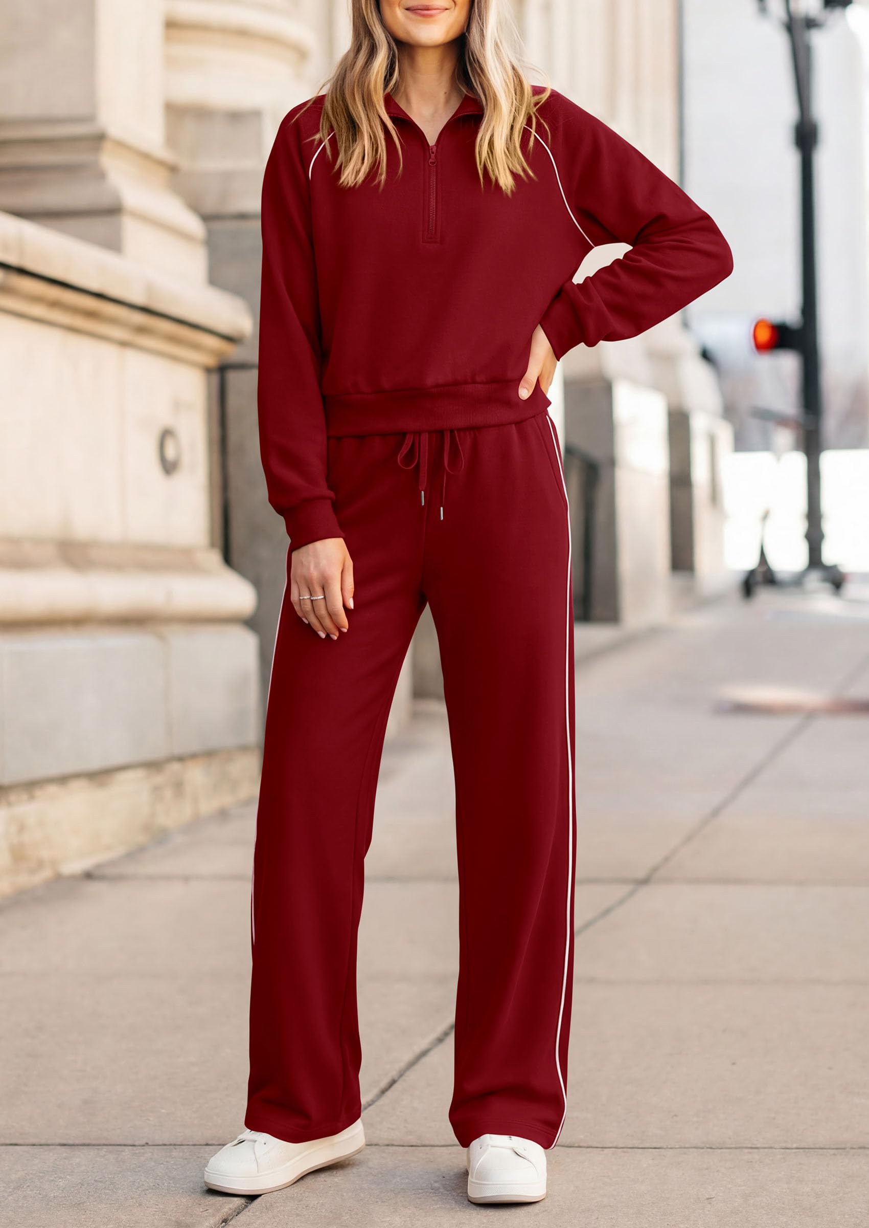 Women's 2 Piece Matching Lounge Set Sweatsuits