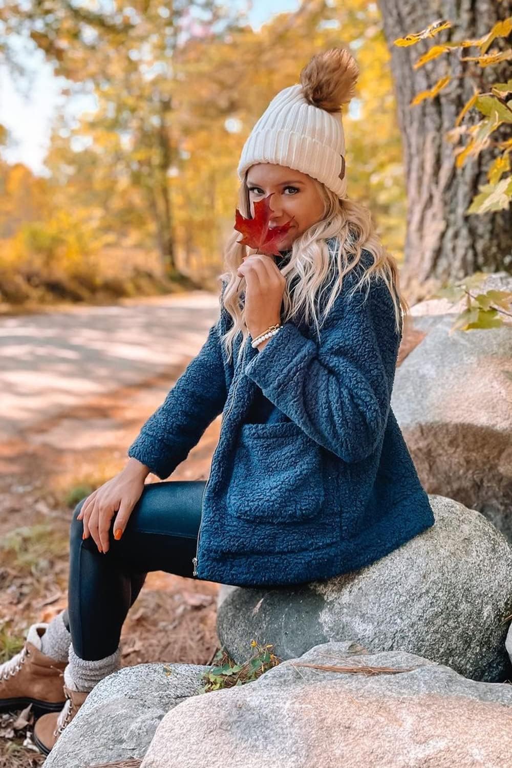 Oversized Sherpa Fleece Jacket Women's Winter Coats Outerwear