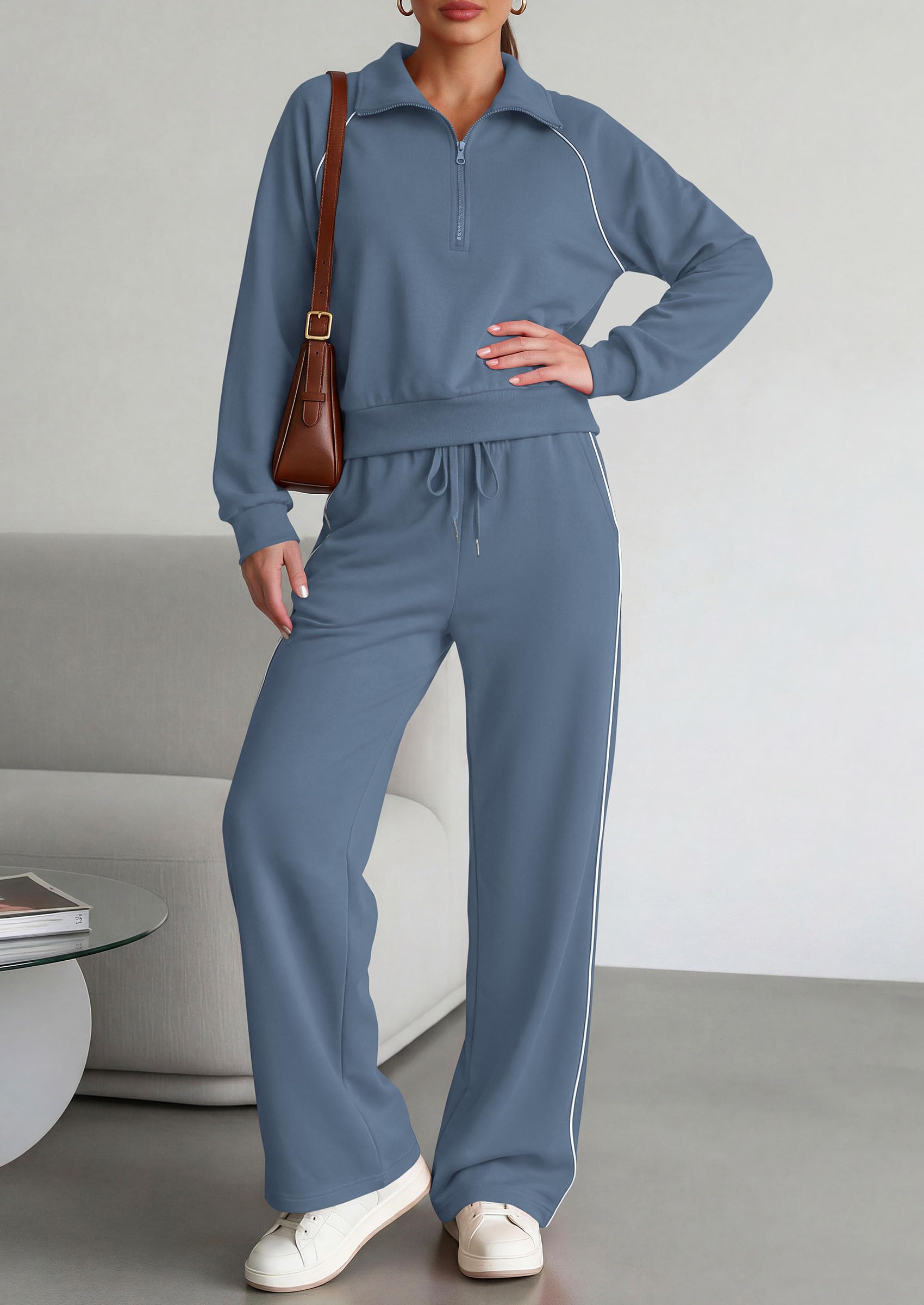 Women's 2 Piece Matching Lounge Set Sweatsuits