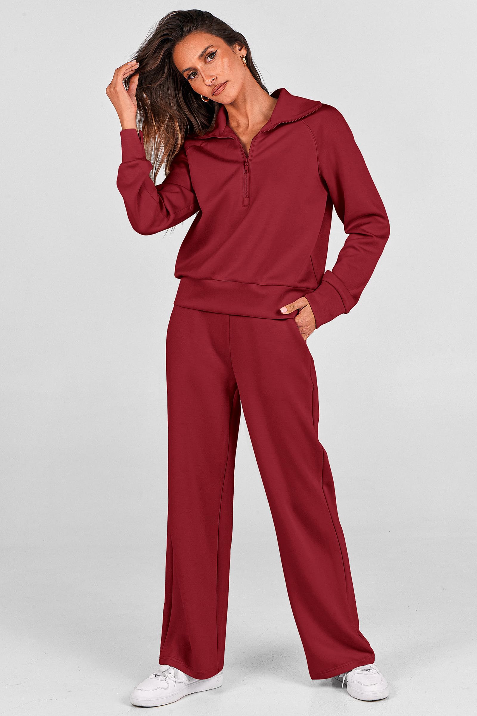 Women's 2 Piece Matching Lounge Set Sweatsuits