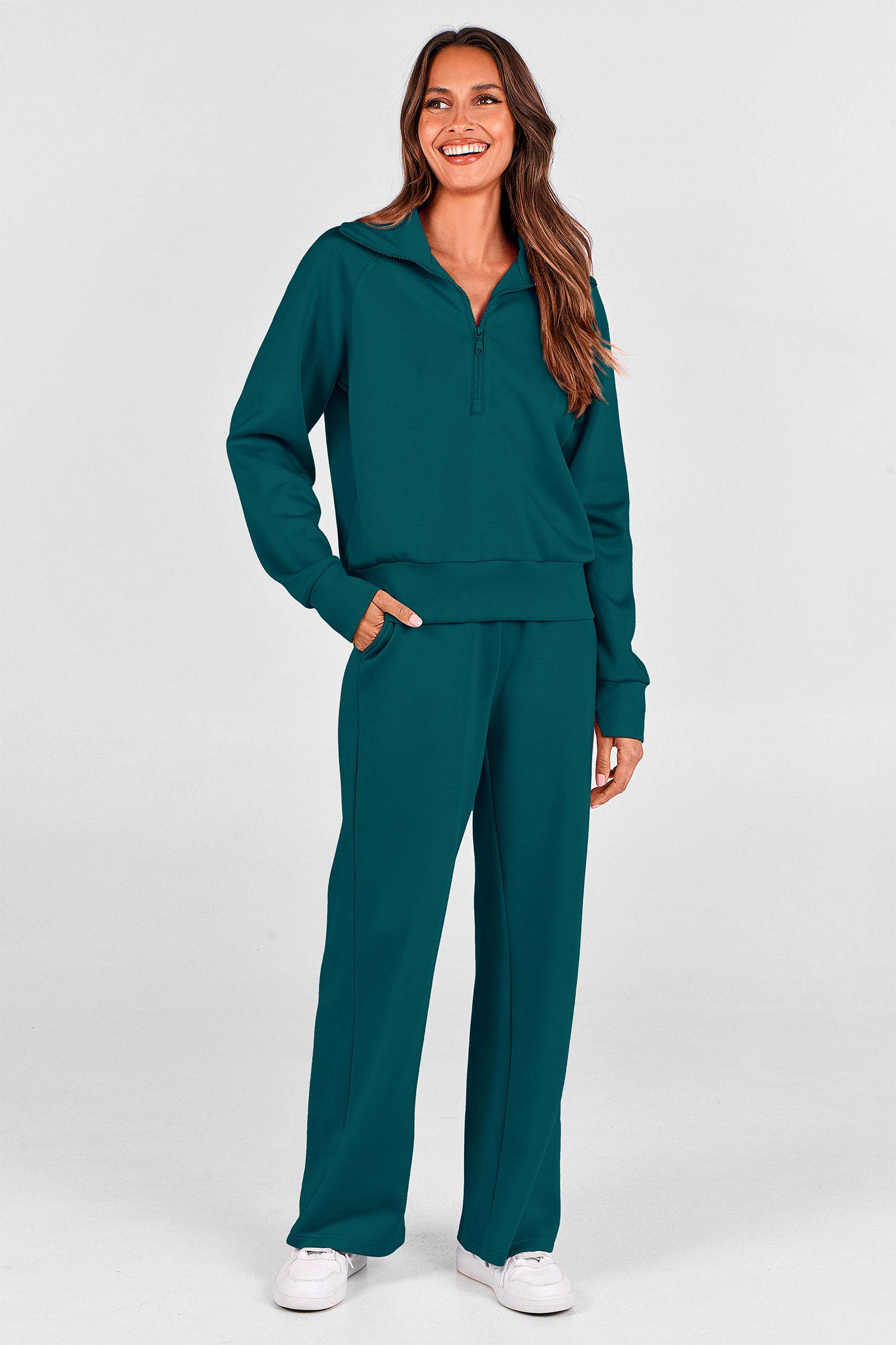Women's 2 Piece Matching Lounge Set Sweatsuits
