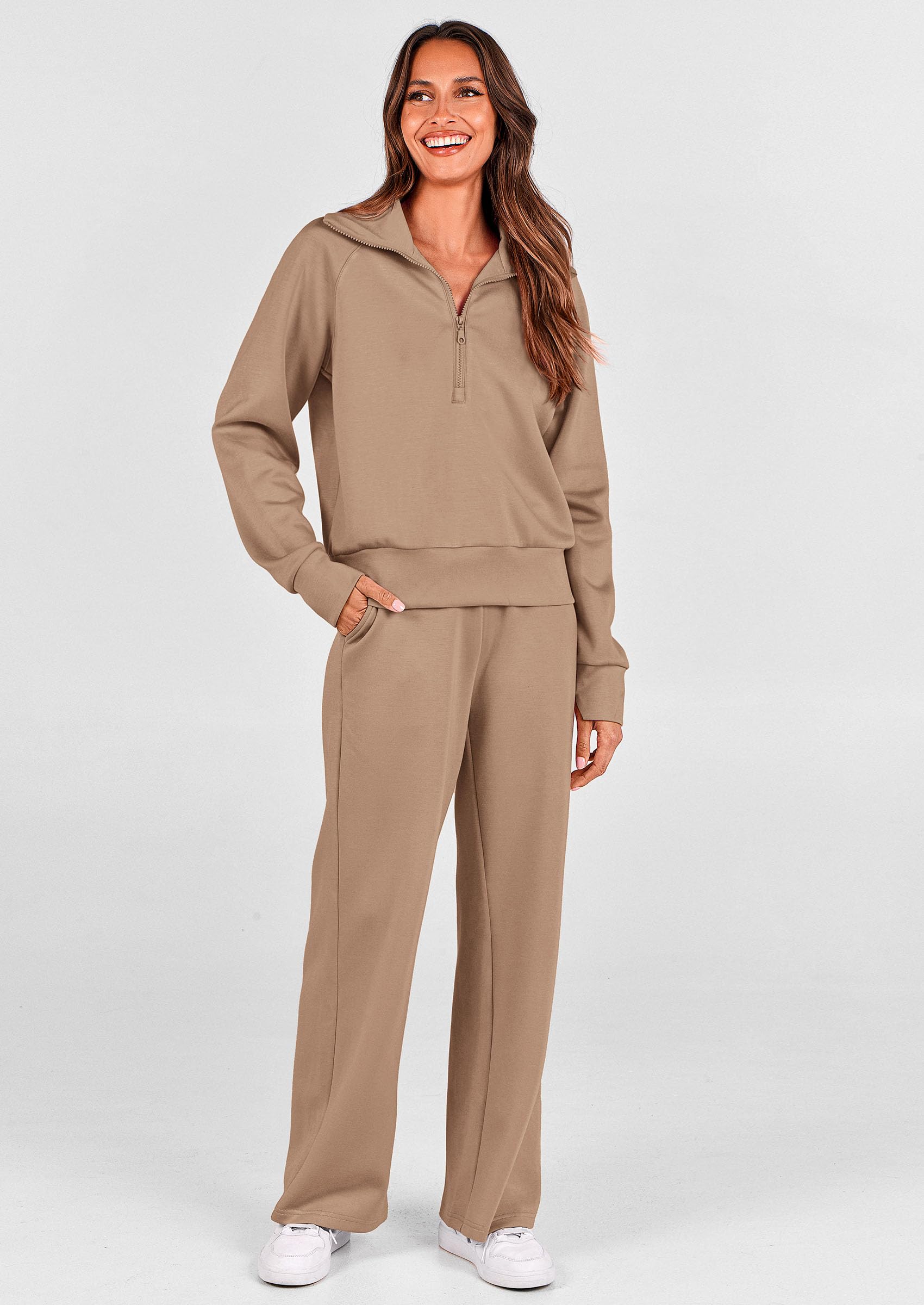 Women's 2 Piece Matching Lounge Set Sweatsuits