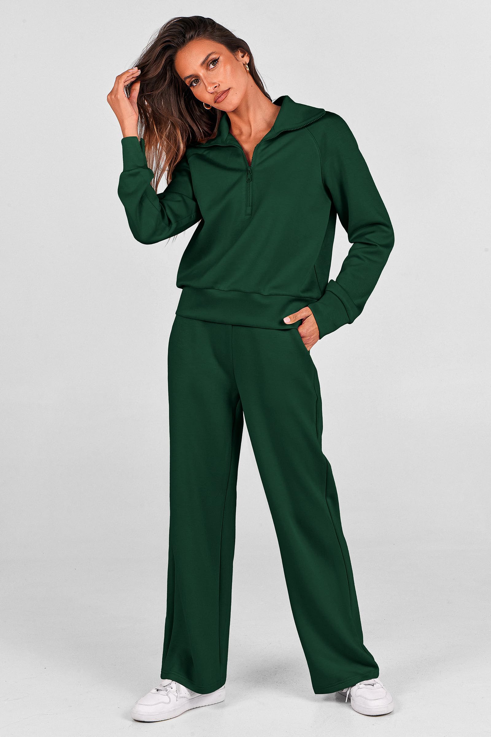 Women's 2 Piece Matching Lounge Set Sweatsuits