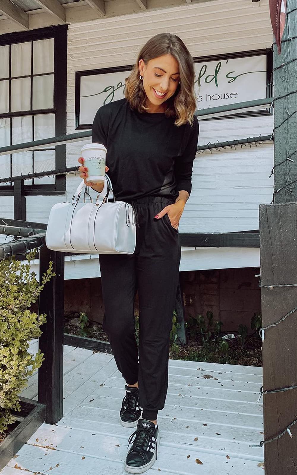 Airport Travel Outfit Women Fall 2 Piece Matching Lounge Sets