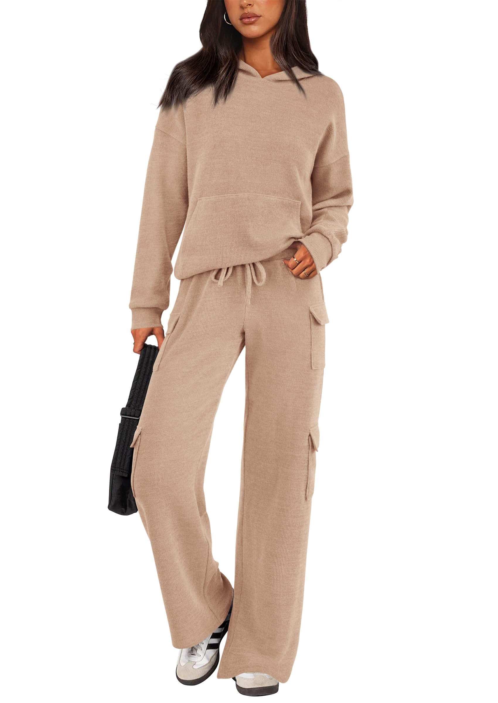 Track Sweat Suits for Women 2 Piece Matching Athleisure Sets