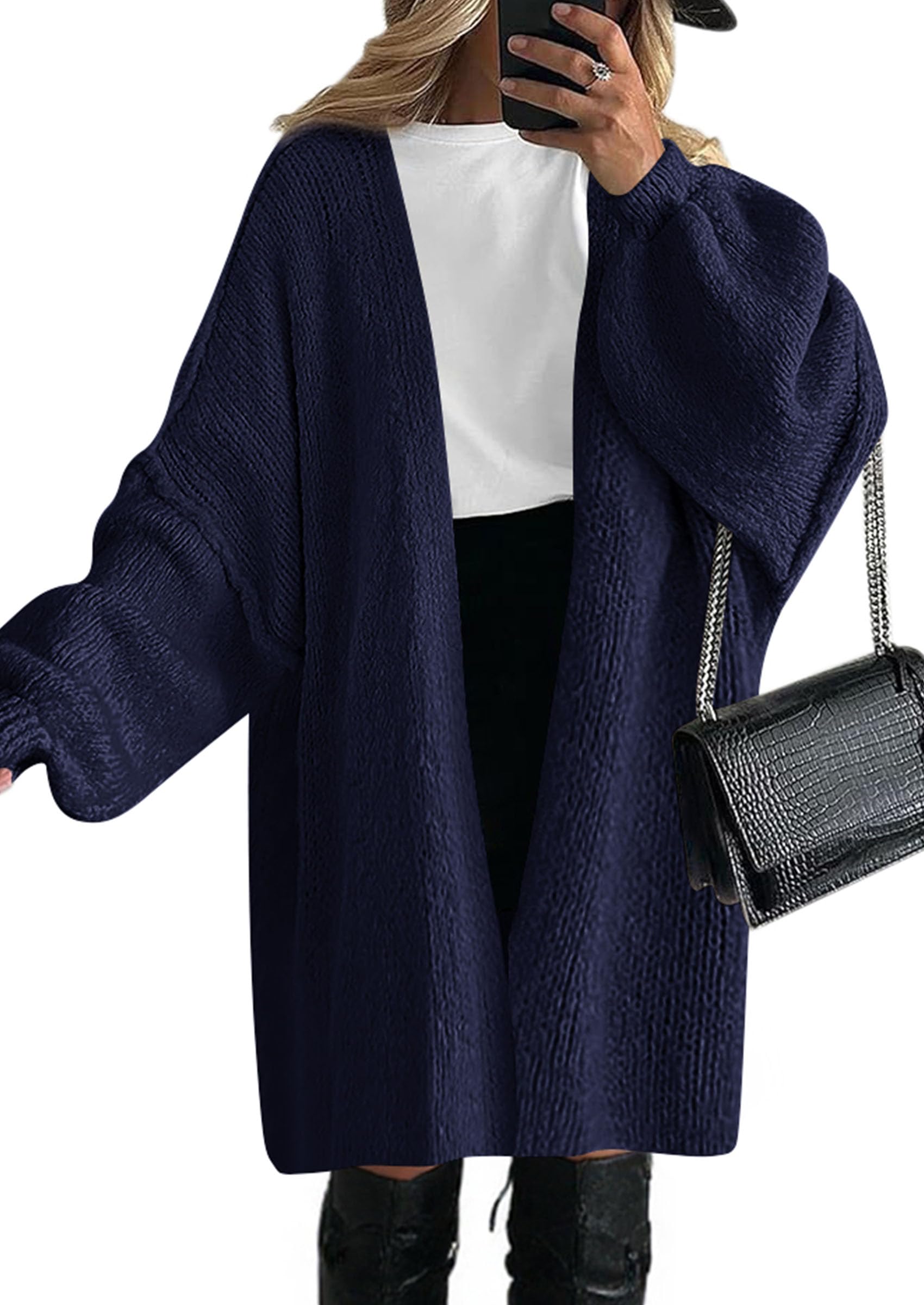 Cardigan Sweaters for Women Fall Oversized Long Cardigans