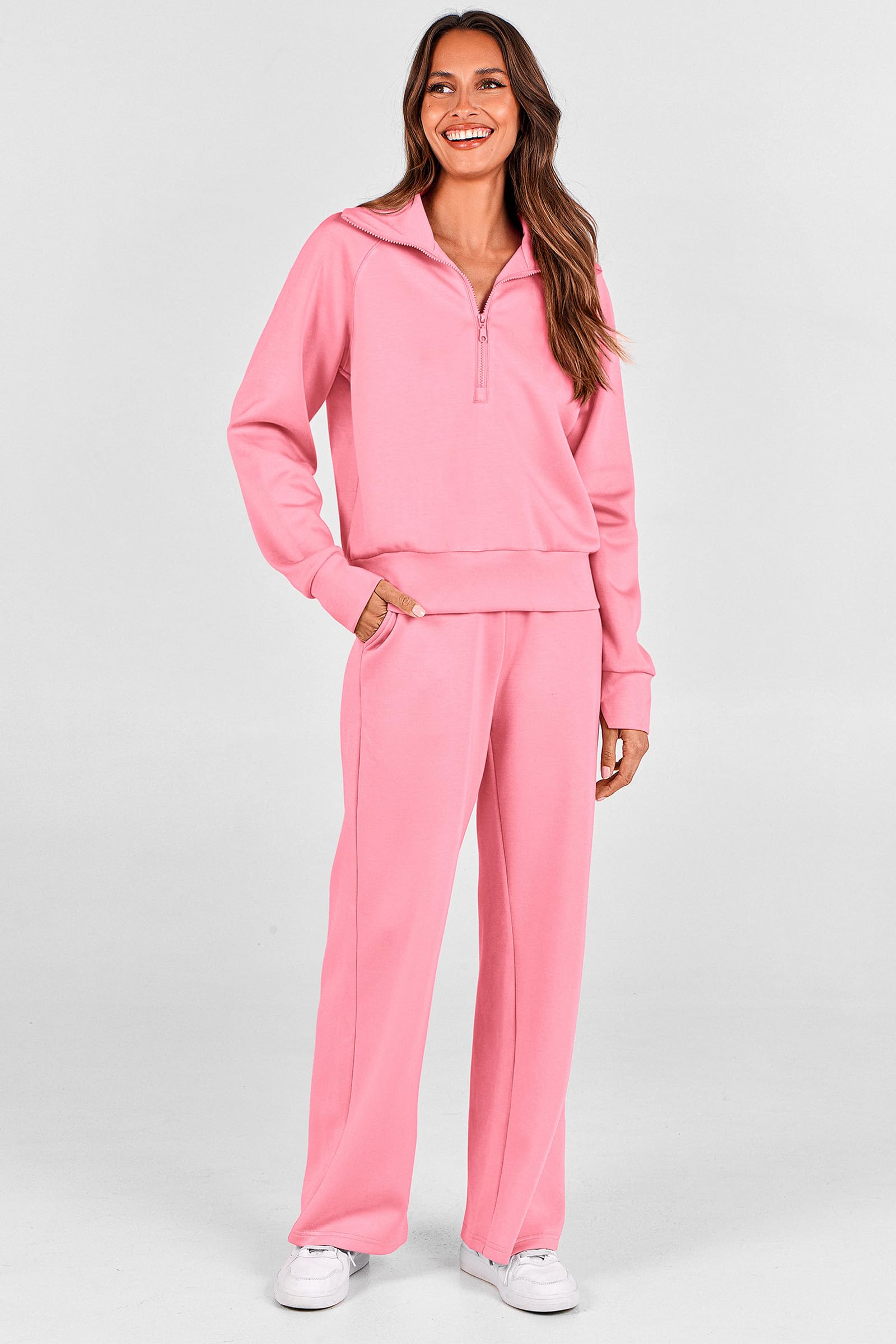 Women's 2 Piece Matching Lounge Set Sweatsuits