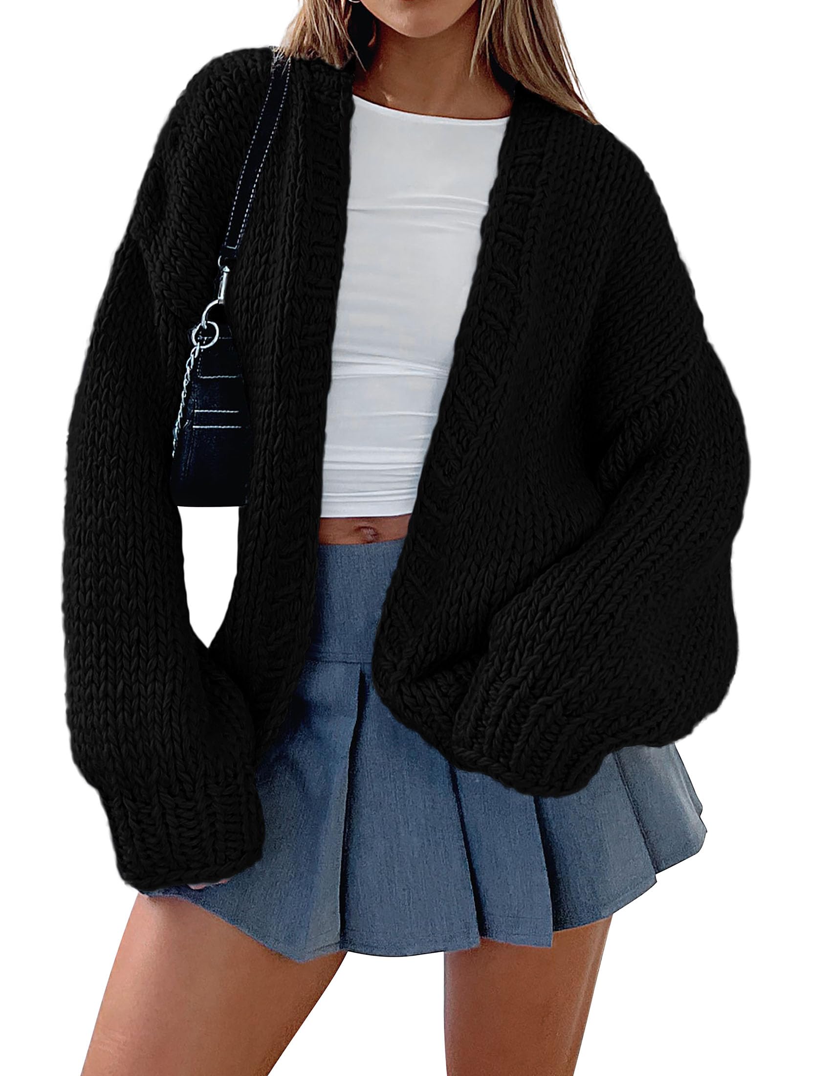 Cardigan Sweaters for Women Trendy Fall Fashion Knit Sweaters
