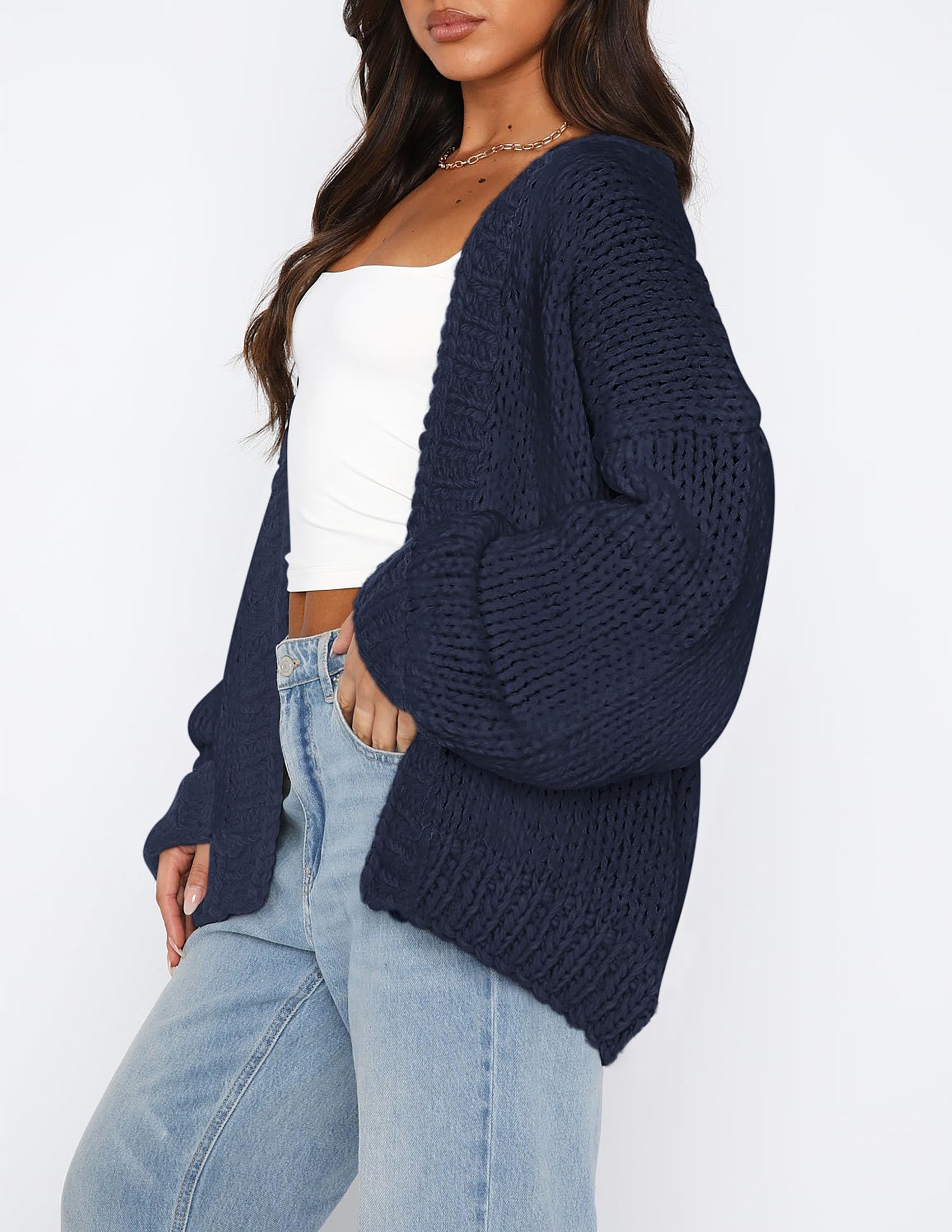 Cardigan Sweaters for Women Trendy Fall Fashion Knit Sweaters