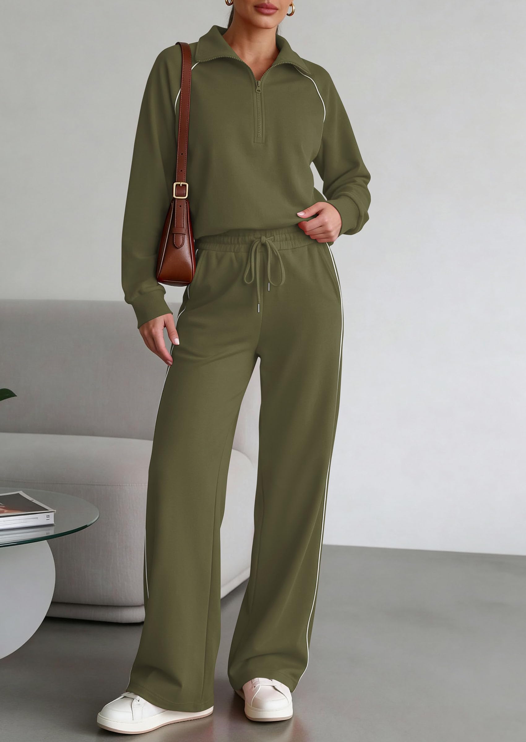Women's 2 Piece Matching Lounge Set Sweatsuits