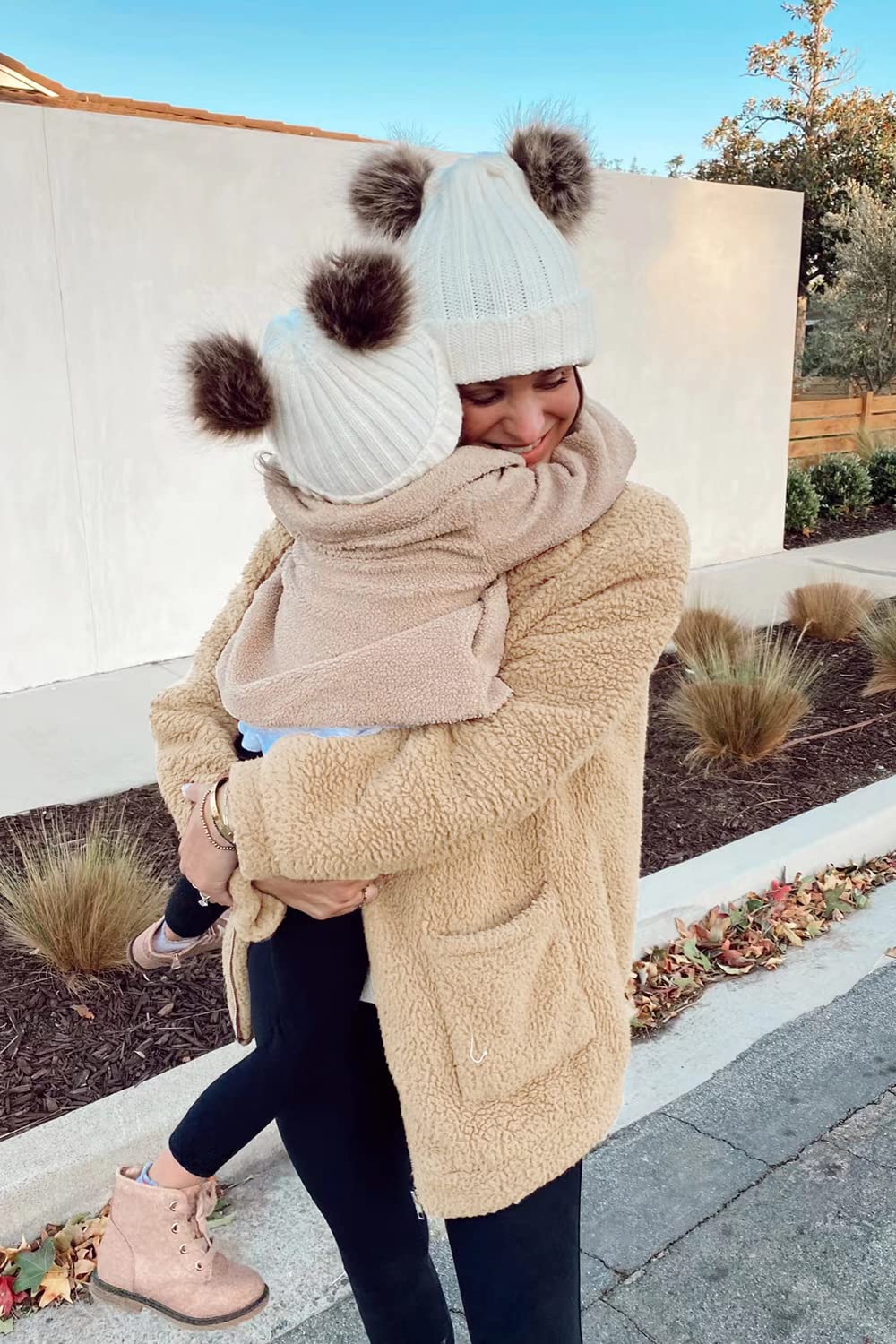 Oversized Sherpa Fleece Jacket Women's Winter Coats Outerwear