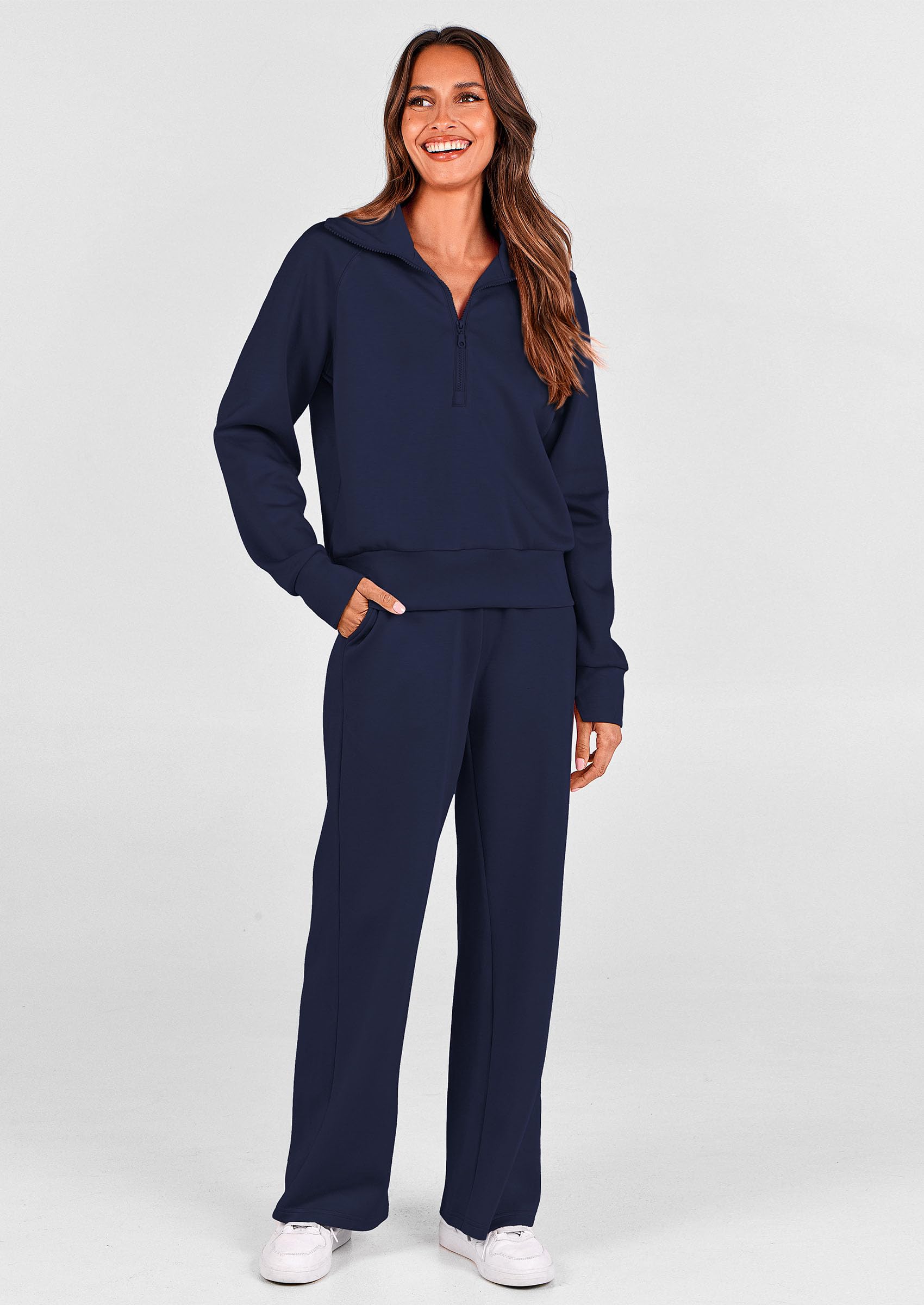 Women's 2 Piece Matching Lounge Set Sweatsuits