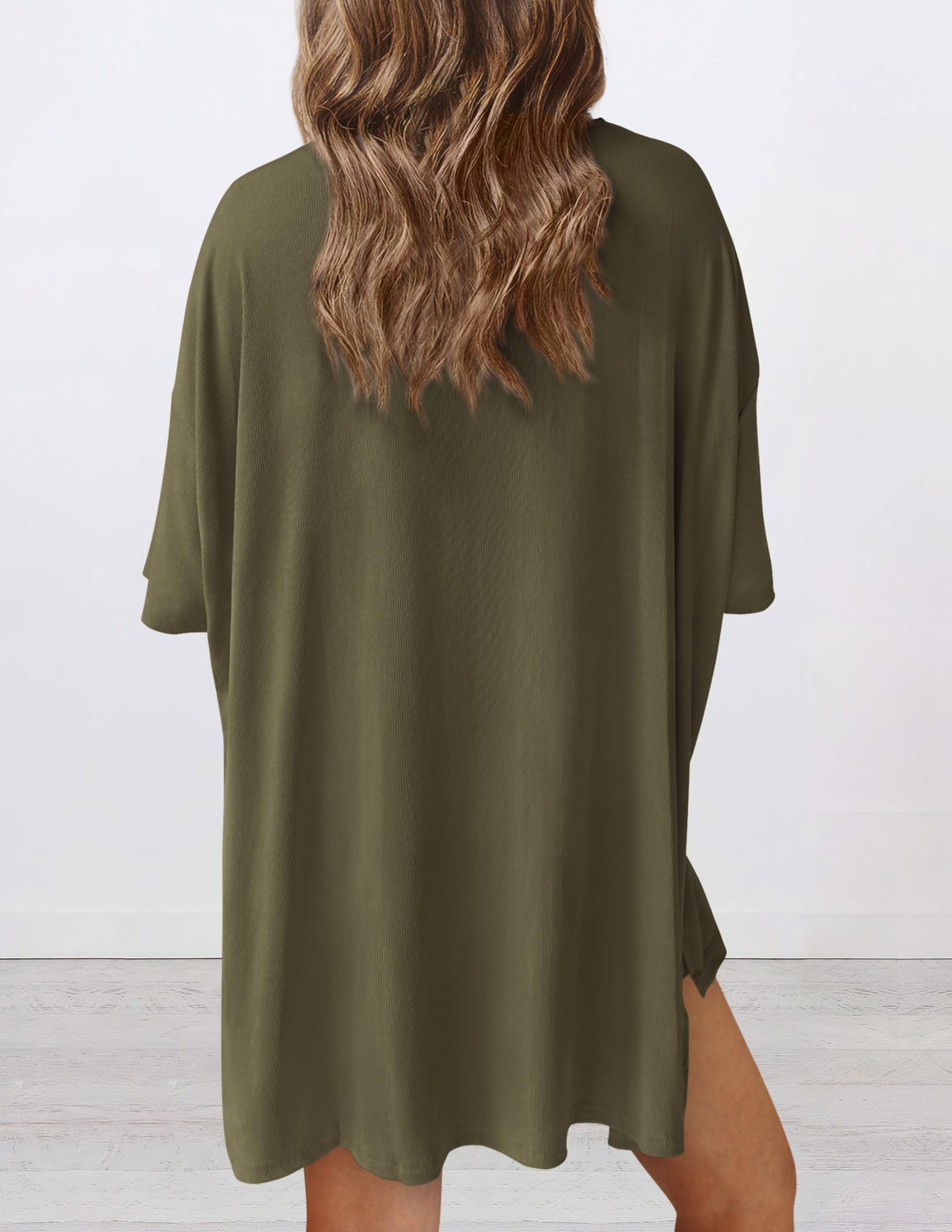 Women 2 Piece Lounge Set Airport Travel Outfit, Army Green,S
