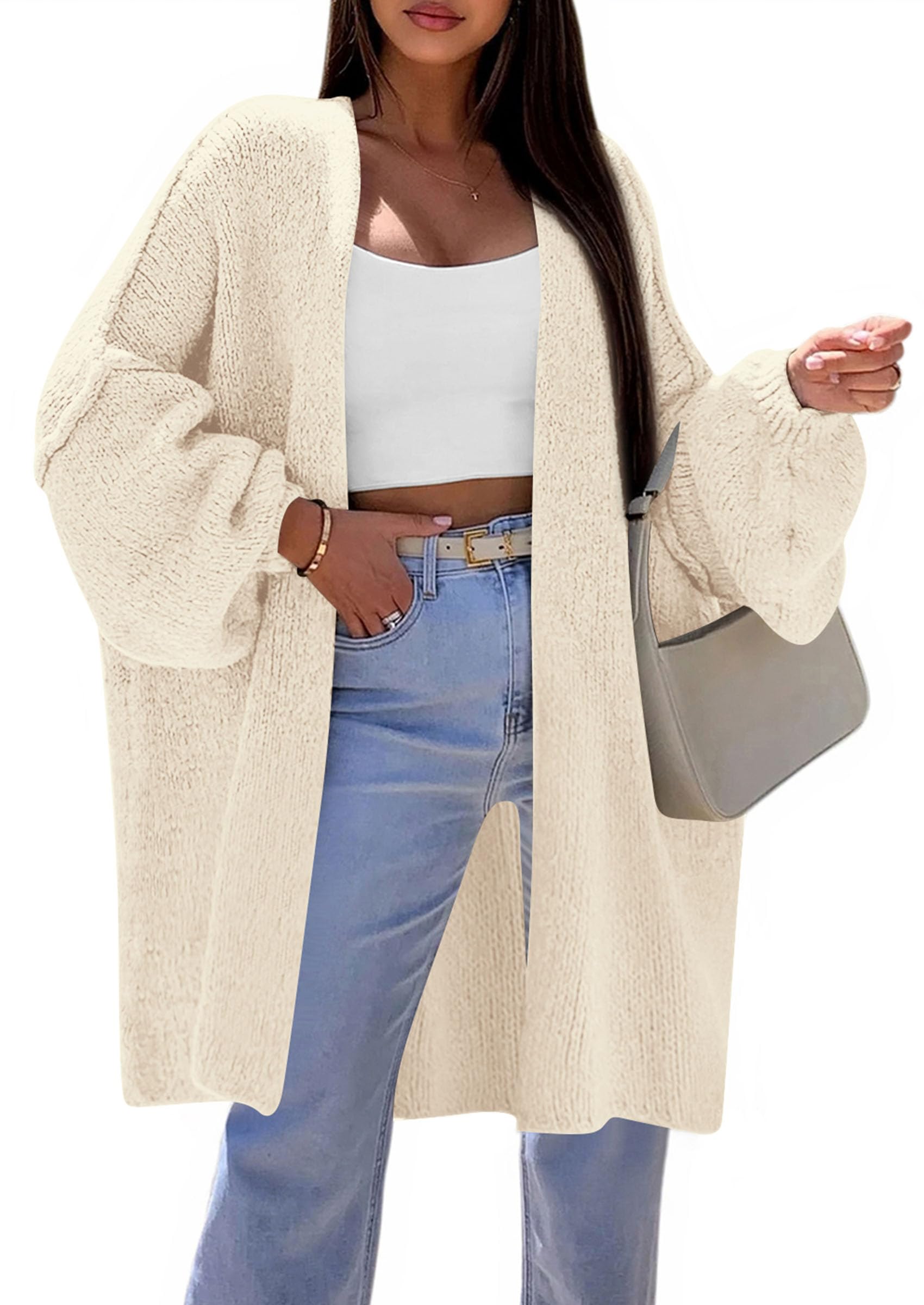 Cardigan Sweaters for Women Fall Oversized Long Cardigans