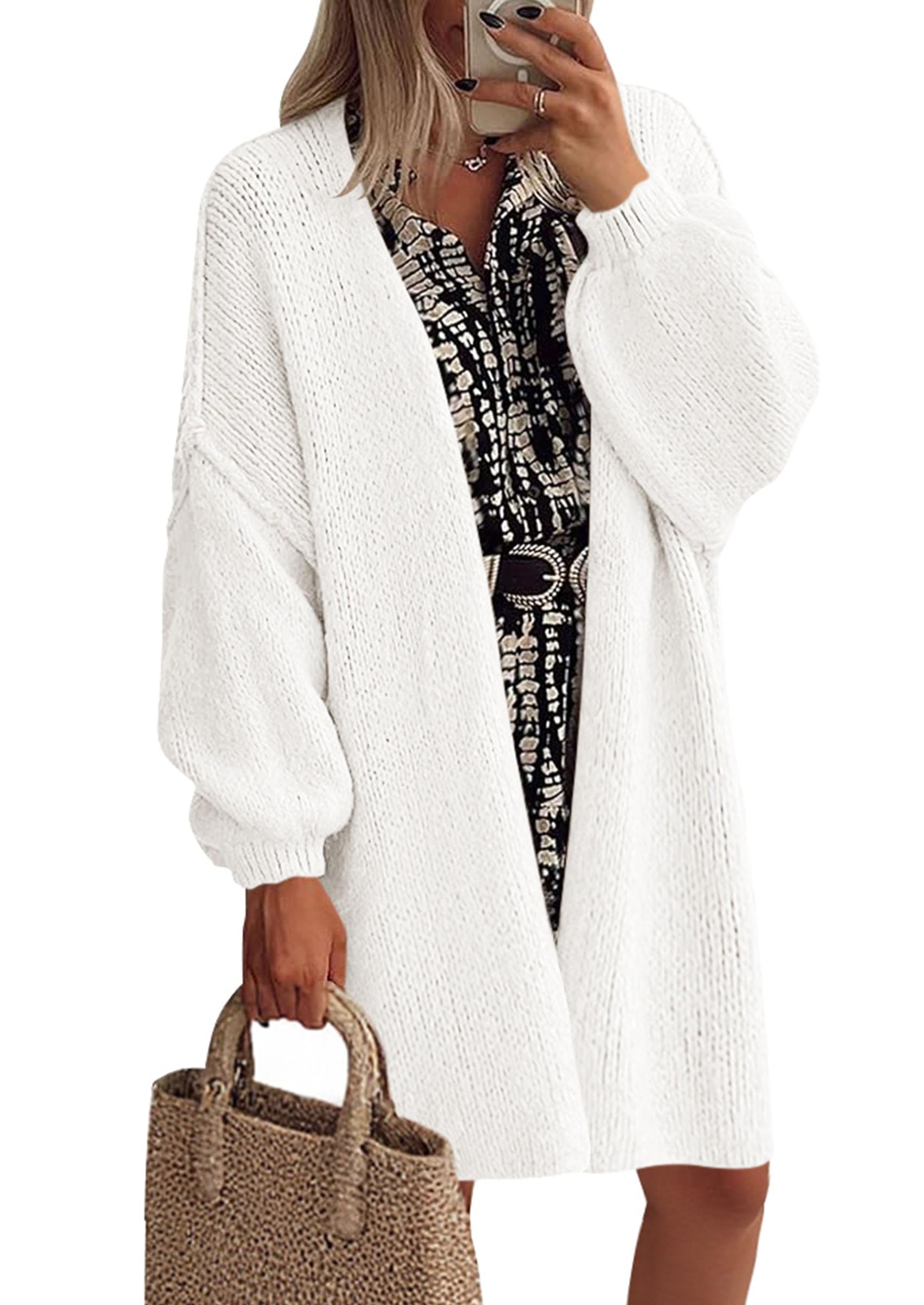 Cardigan Sweaters for Women Fall Oversized Long Cardigans