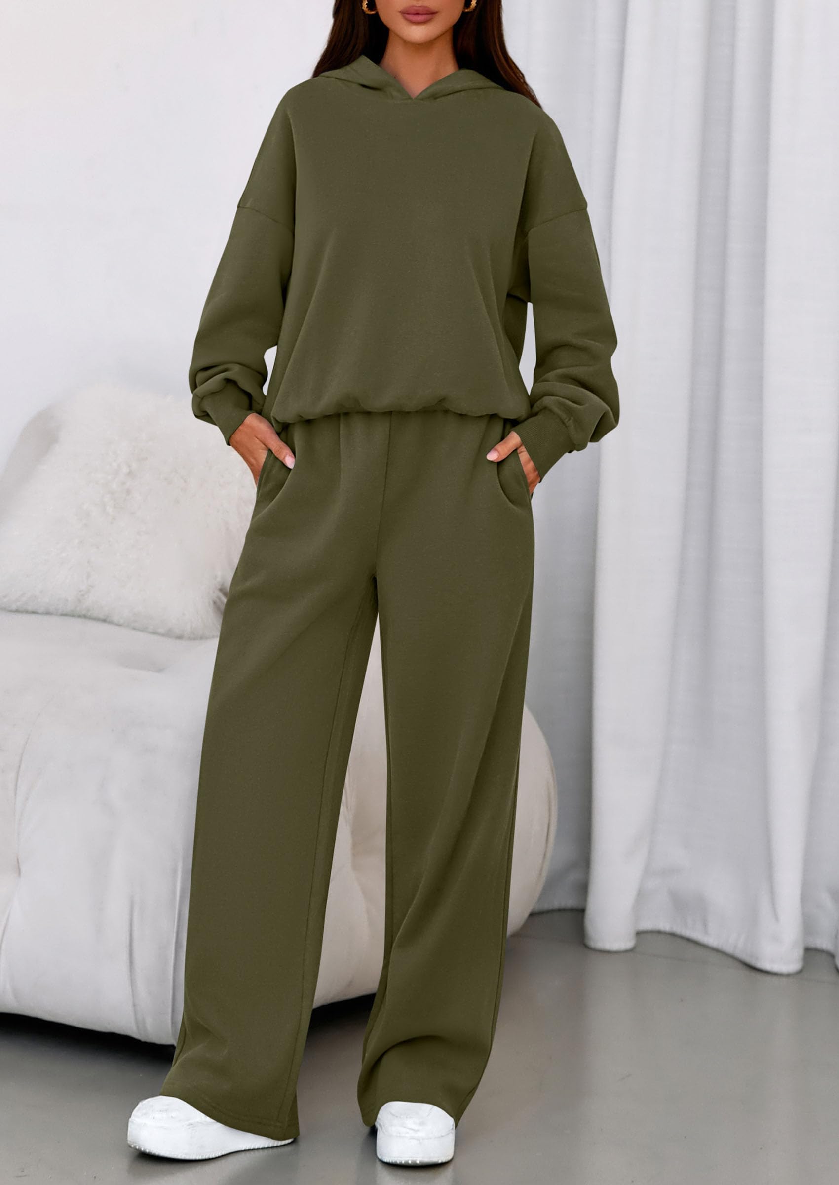 2 Piece Lounge Sets for Women Matching Sweatsuits