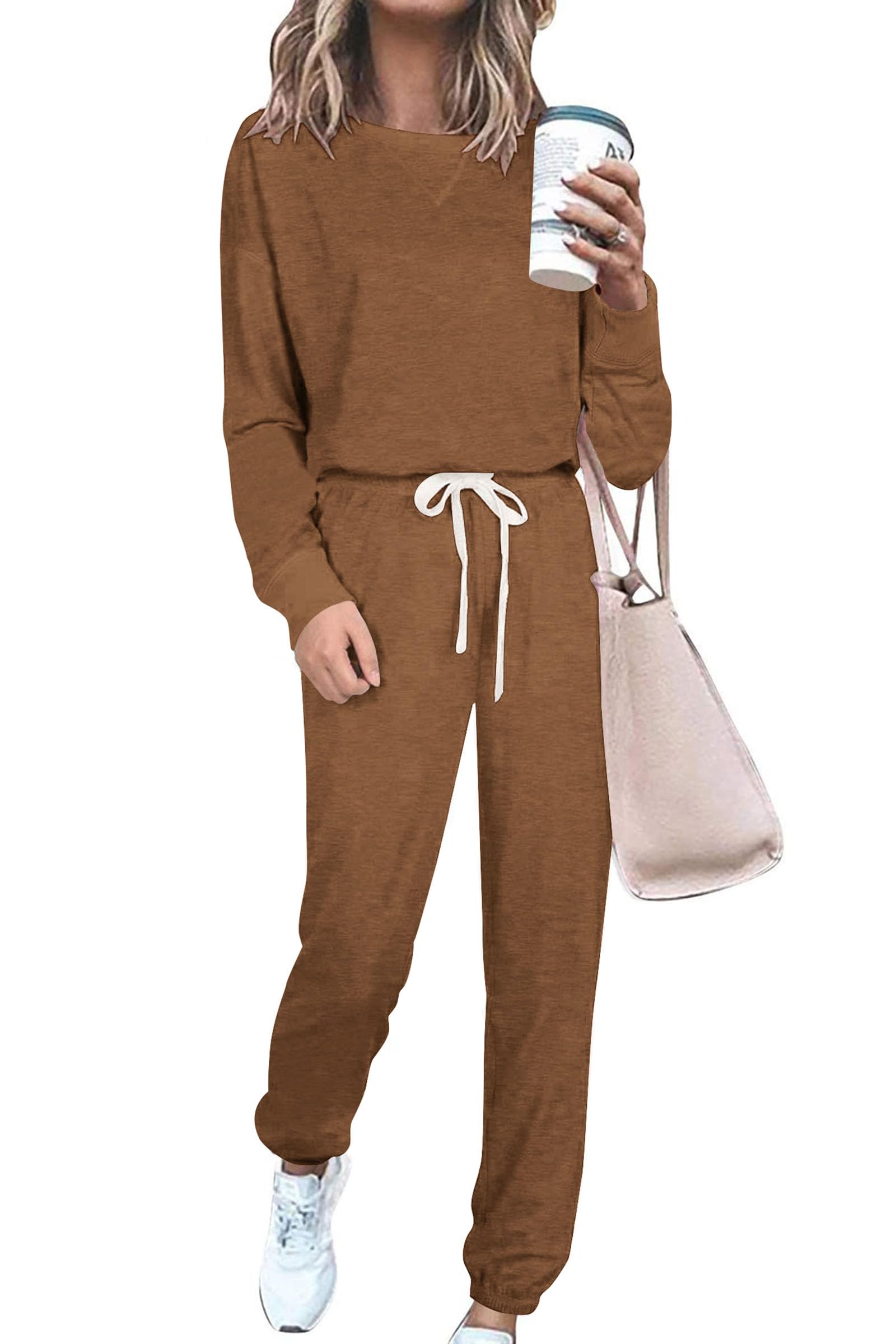 Women's Pajama Sets Casual 2 Piece Fall Matching Lounge Set