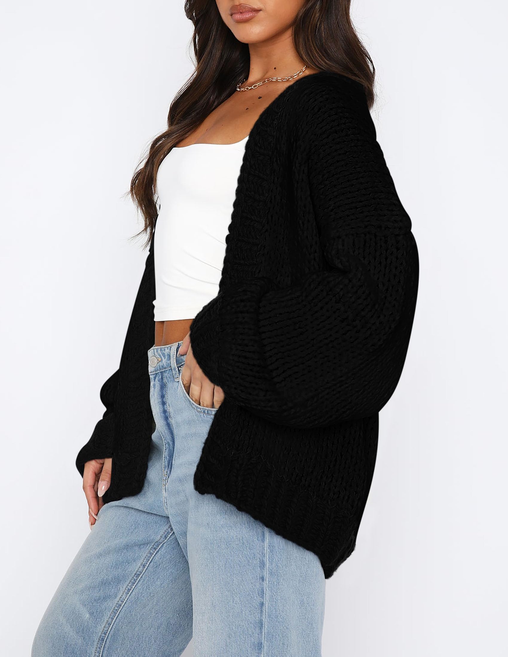 Cardigan Sweaters for Women Trendy Fall Fashion Knit Sweaters