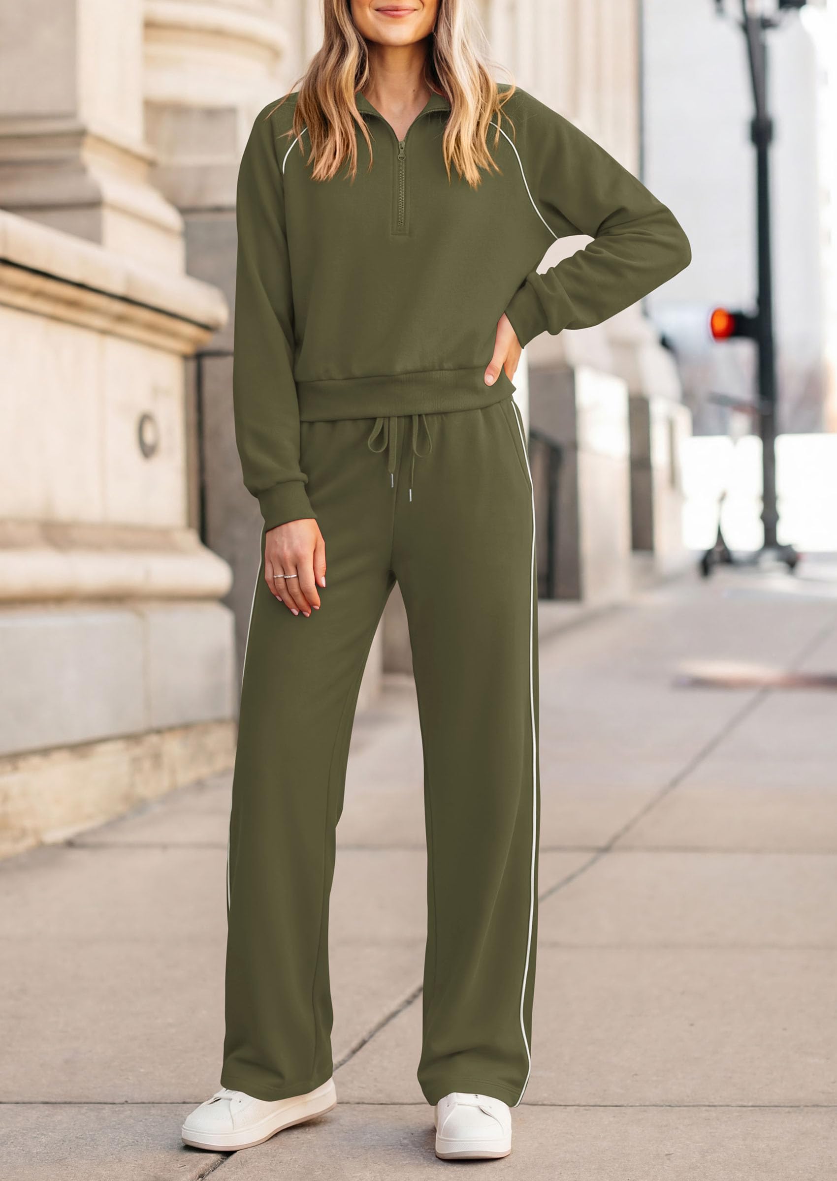 Women's 2 Piece Matching Lounge Set Sweatsuits