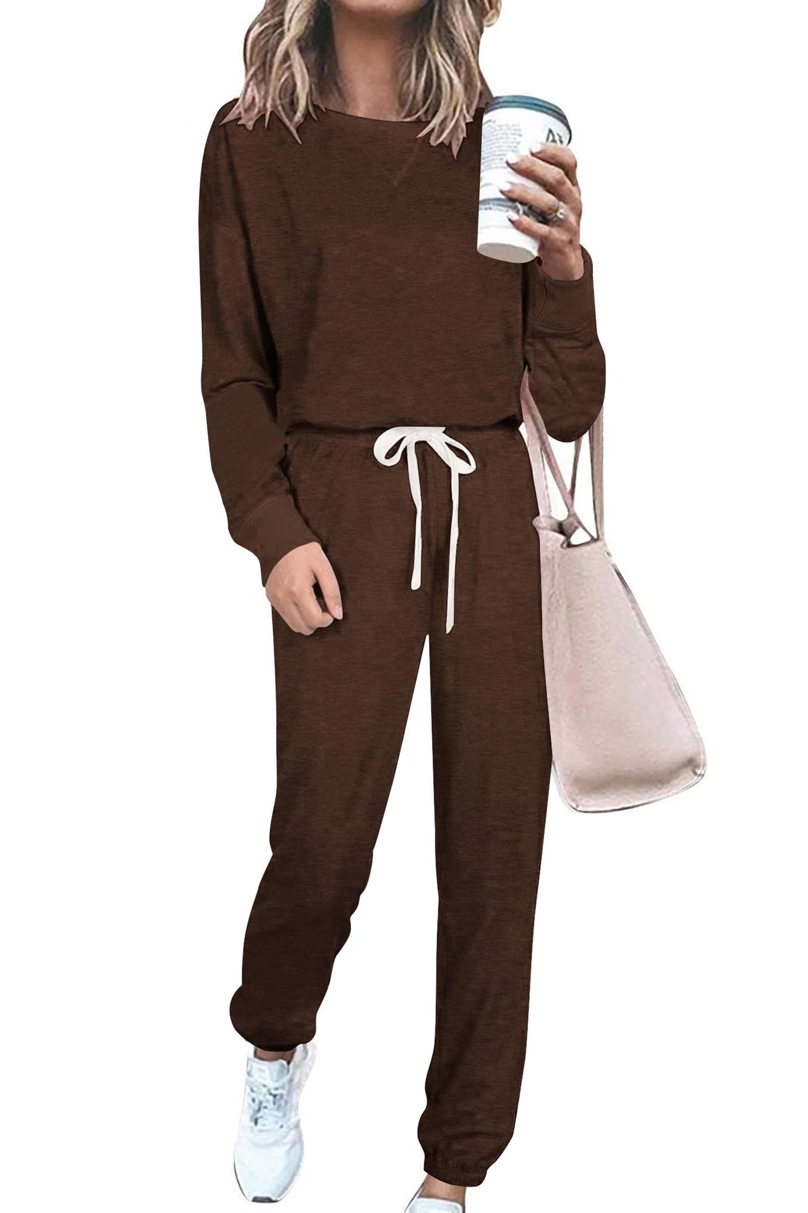 Women's Pajama Sets Casual 2 Piece Fall Matching Lounge Set