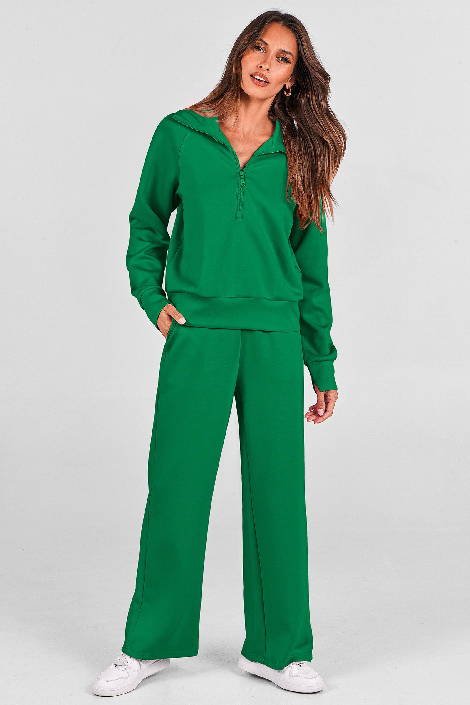 Women's 2 Piece Matching Lounge Set Sweatsuits