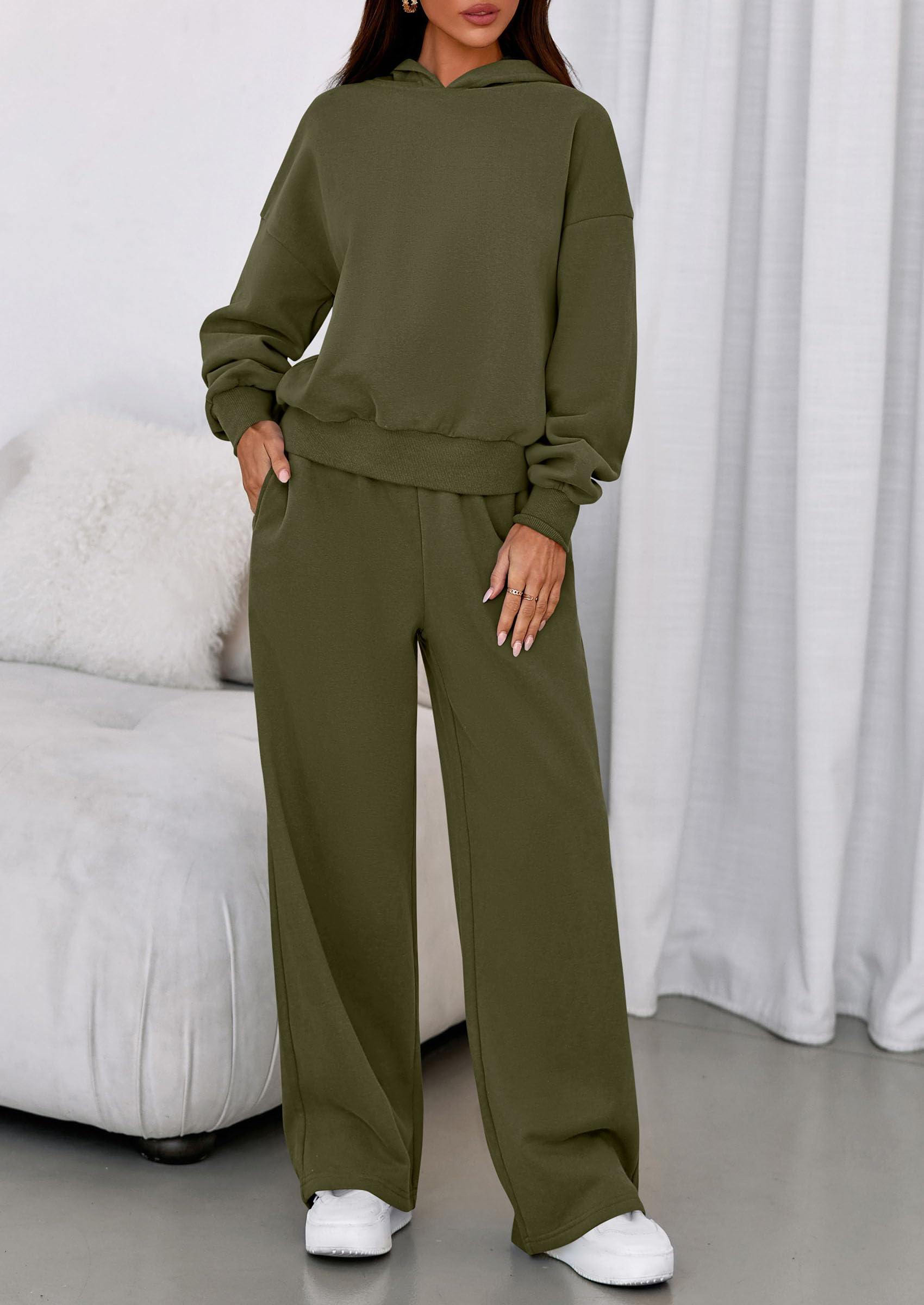 2 Piece Lounge Sets for Women Matching Sweatsuits