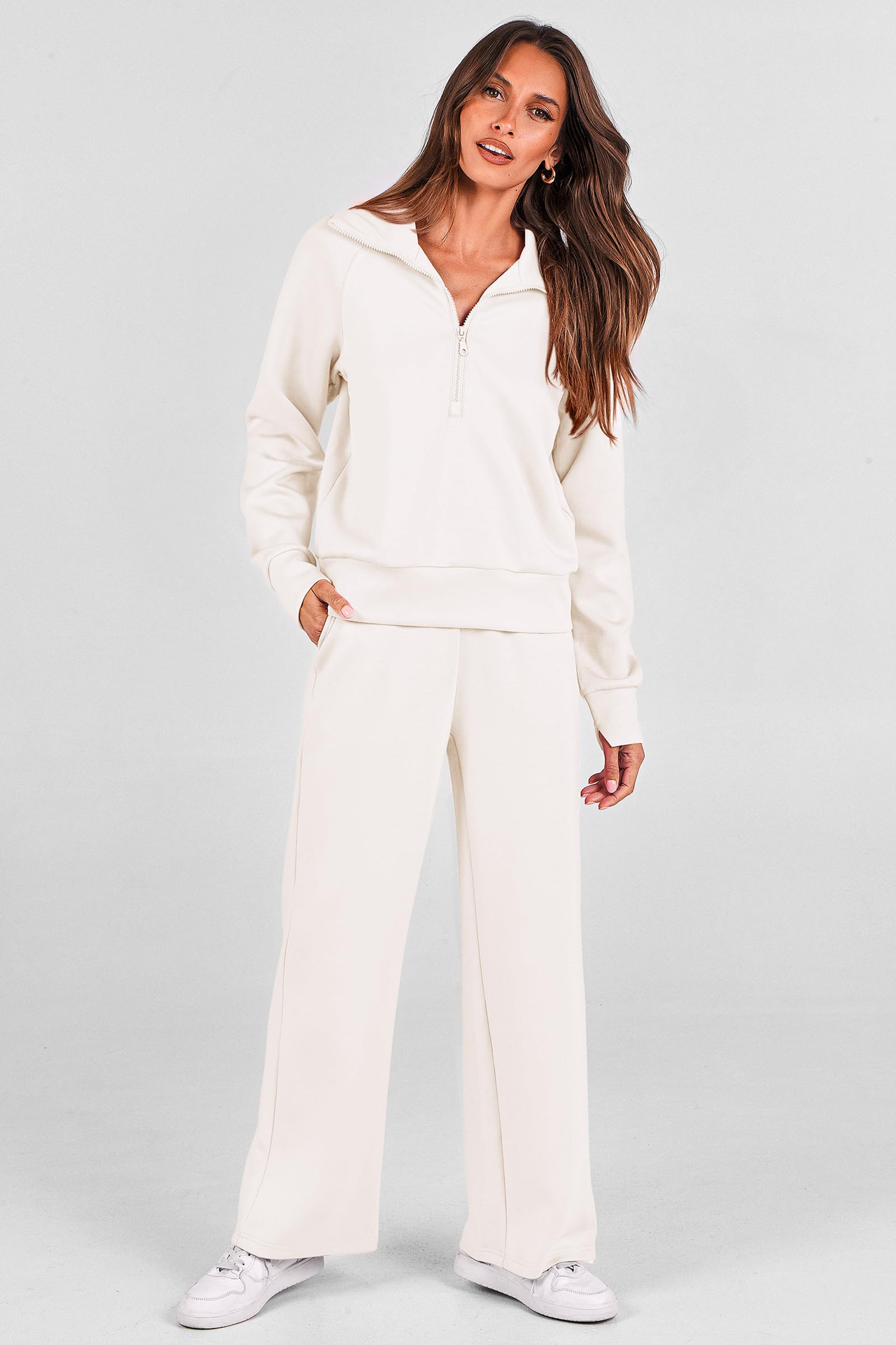 Women's 2 Piece Matching Lounge Set Sweatsuits