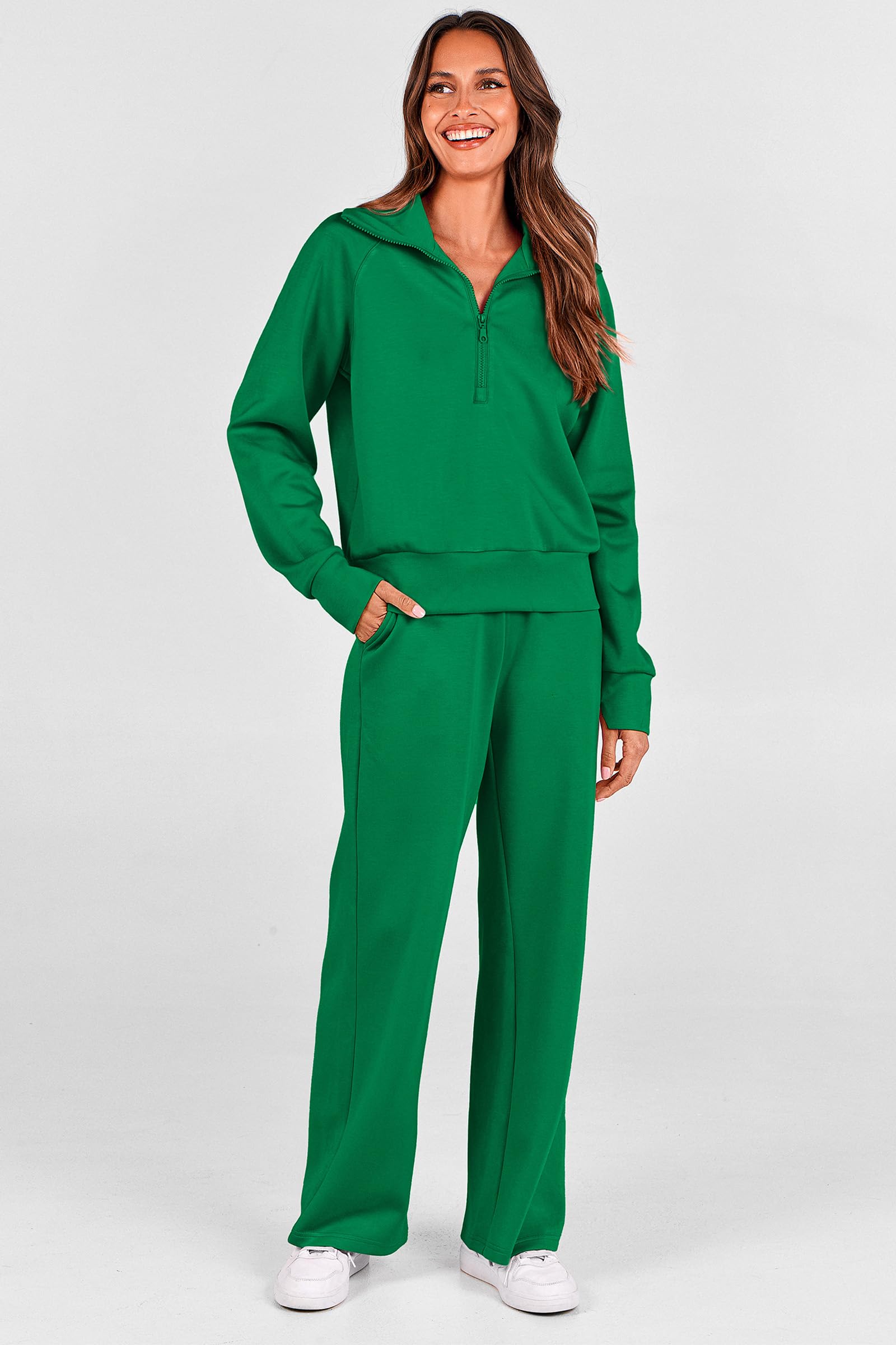 Women's 2 Piece Matching Lounge Set Sweatsuits