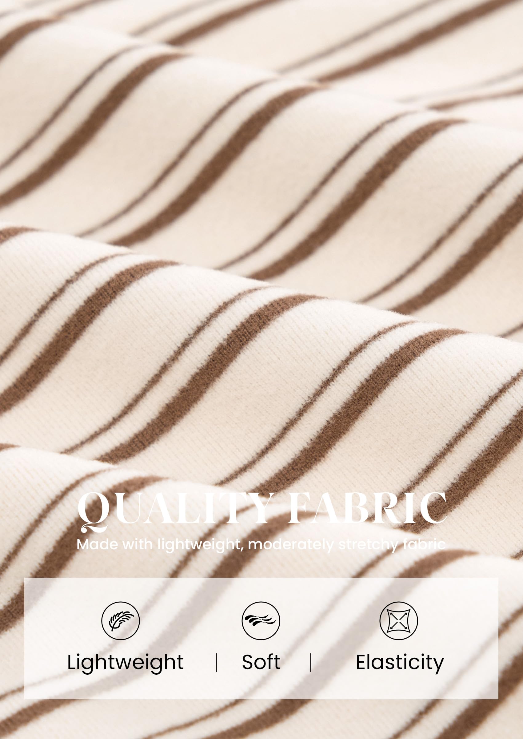 Lounge Sets for Women Fall 2 Piece Knit Matching Striped Set