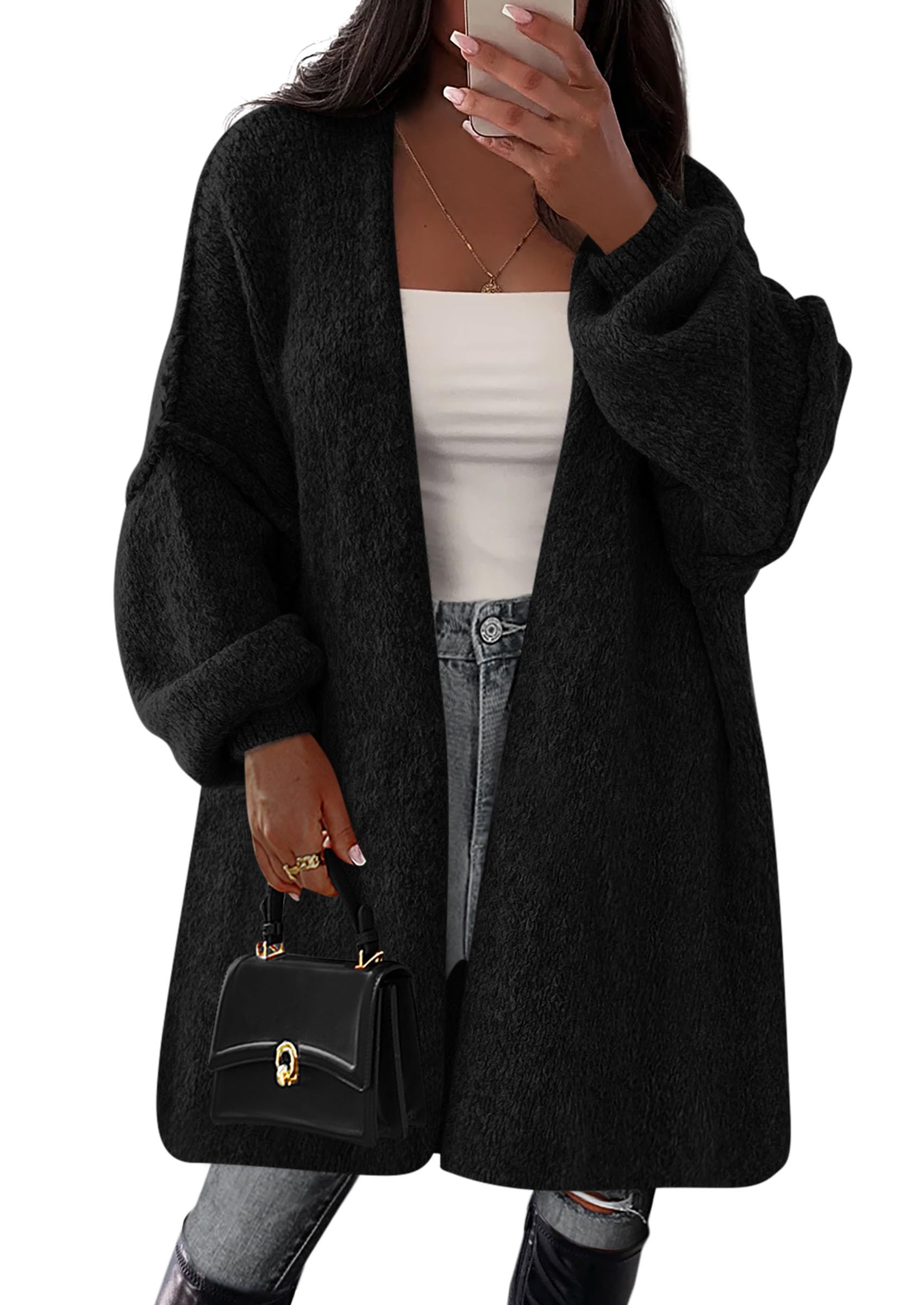 Cardigan Sweaters for Women Fall Oversized Long Cardigans
