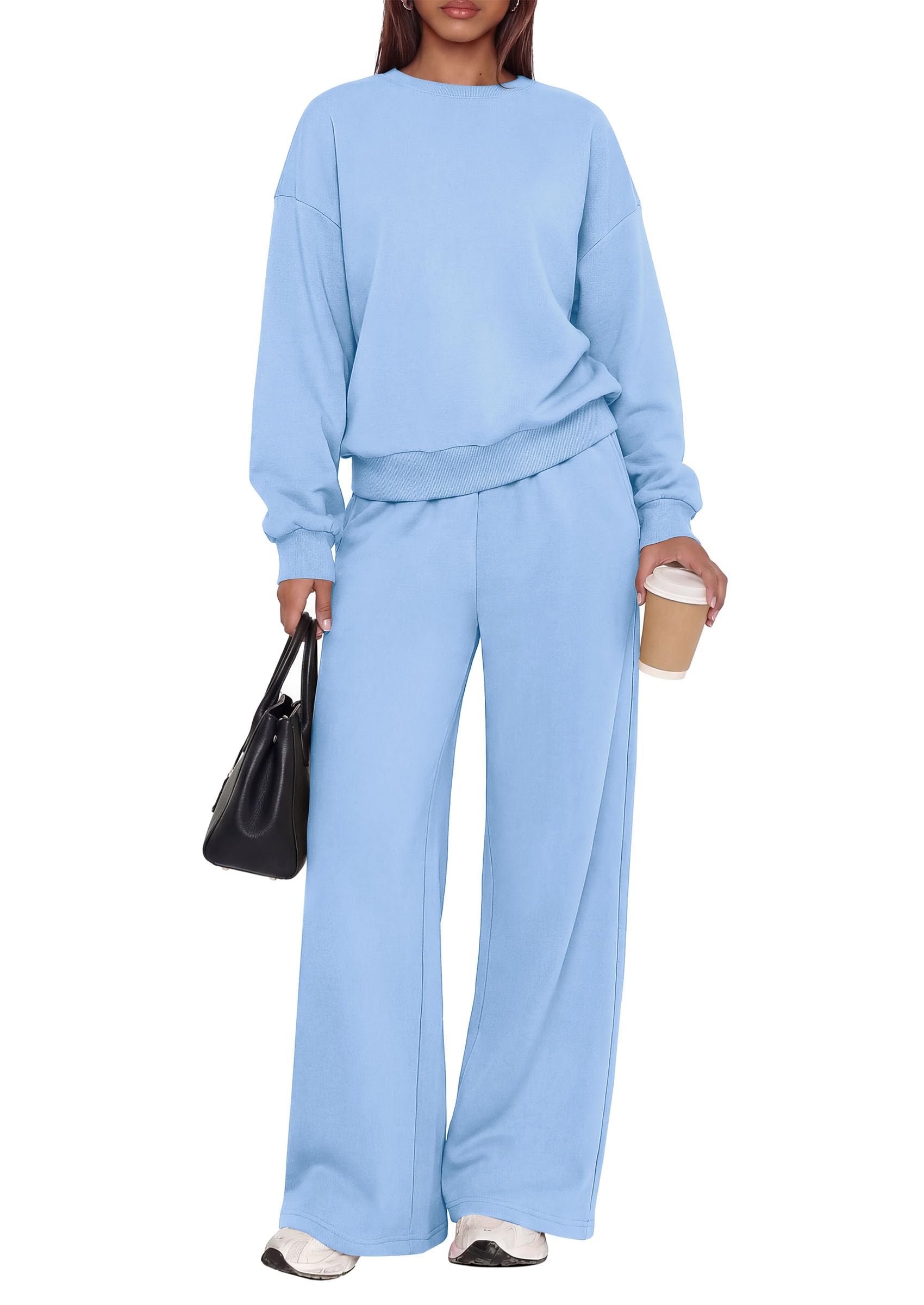 2 Piece Lounge Sets for Women Casual Sweatsuits Fall Clothes
