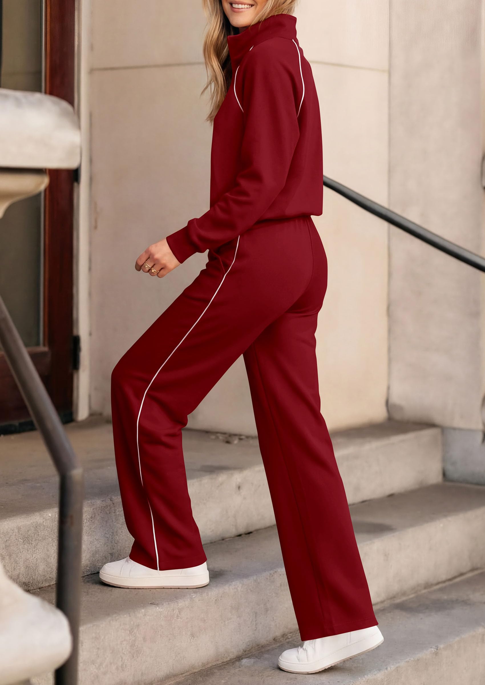 Women's 2 Piece Matching Lounge Set Sweatsuits
