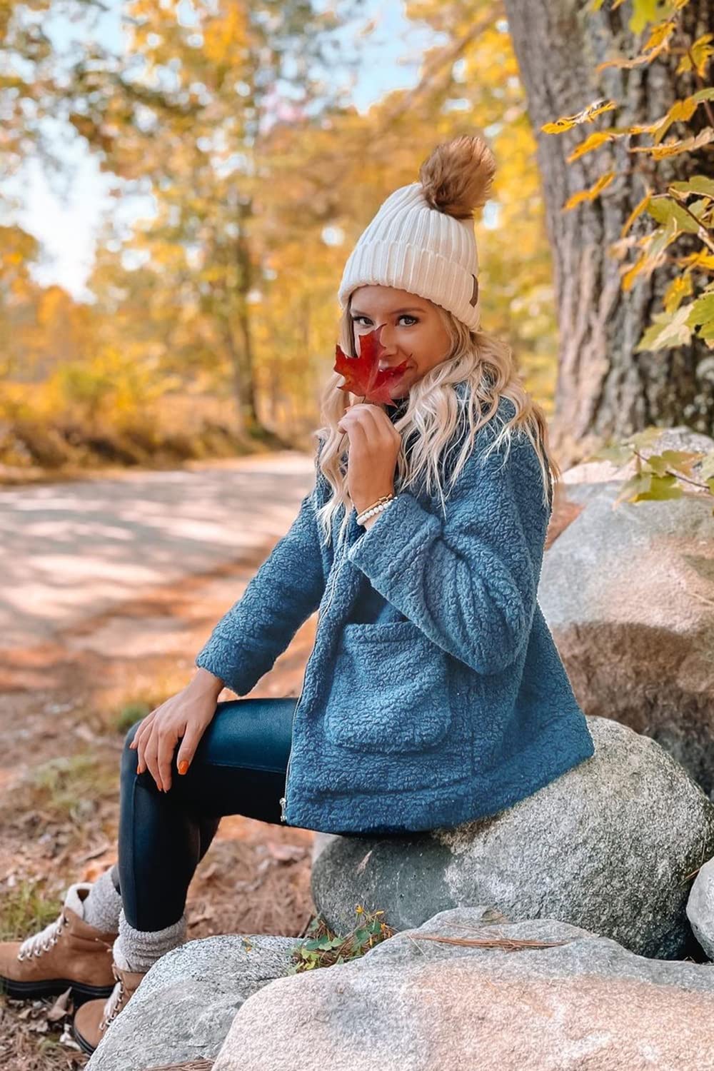 Oversized Sherpa Fleece Jacket Women's Winter Coats Outerwear
