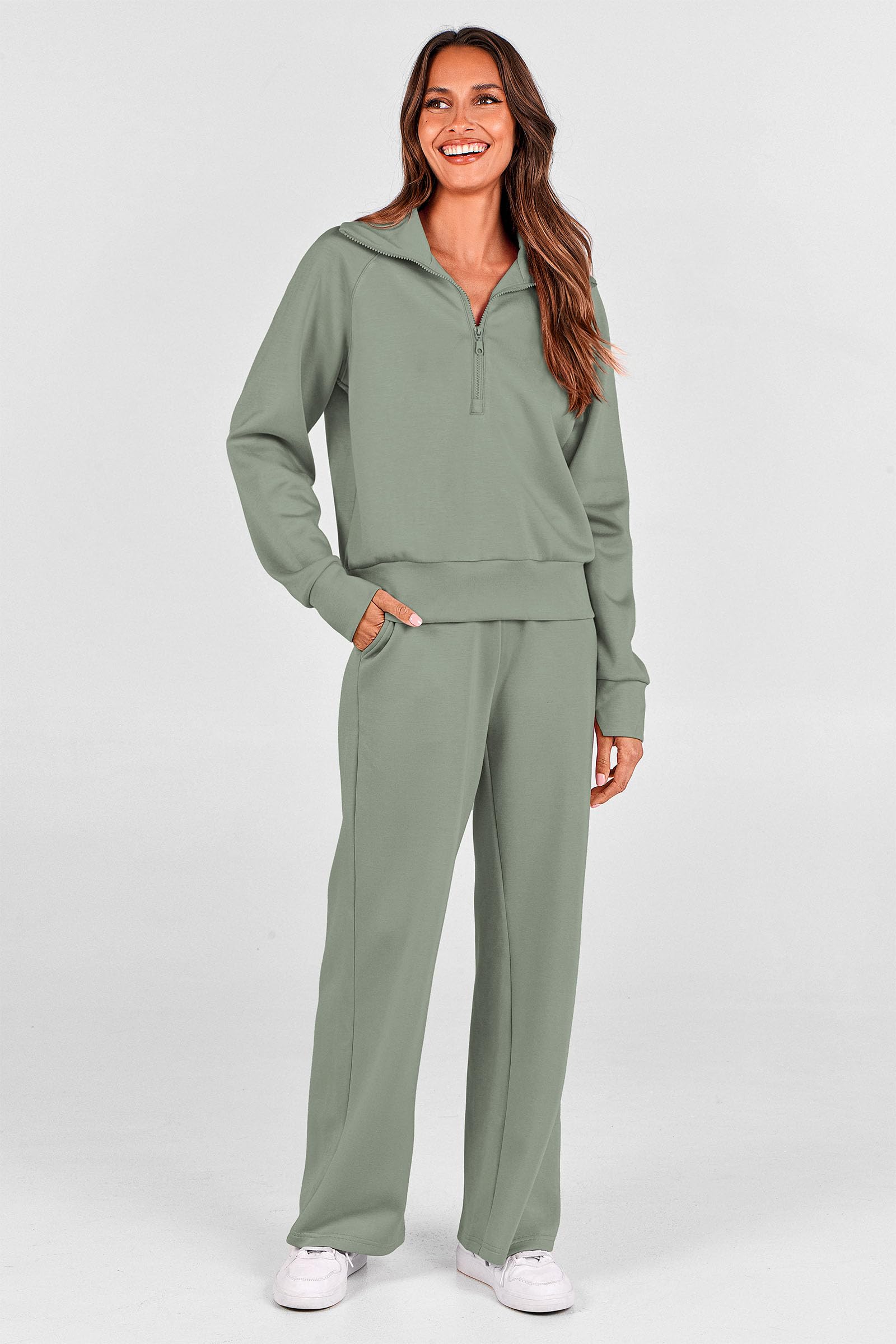 Women's 2 Piece Matching Lounge Set Sweatsuits