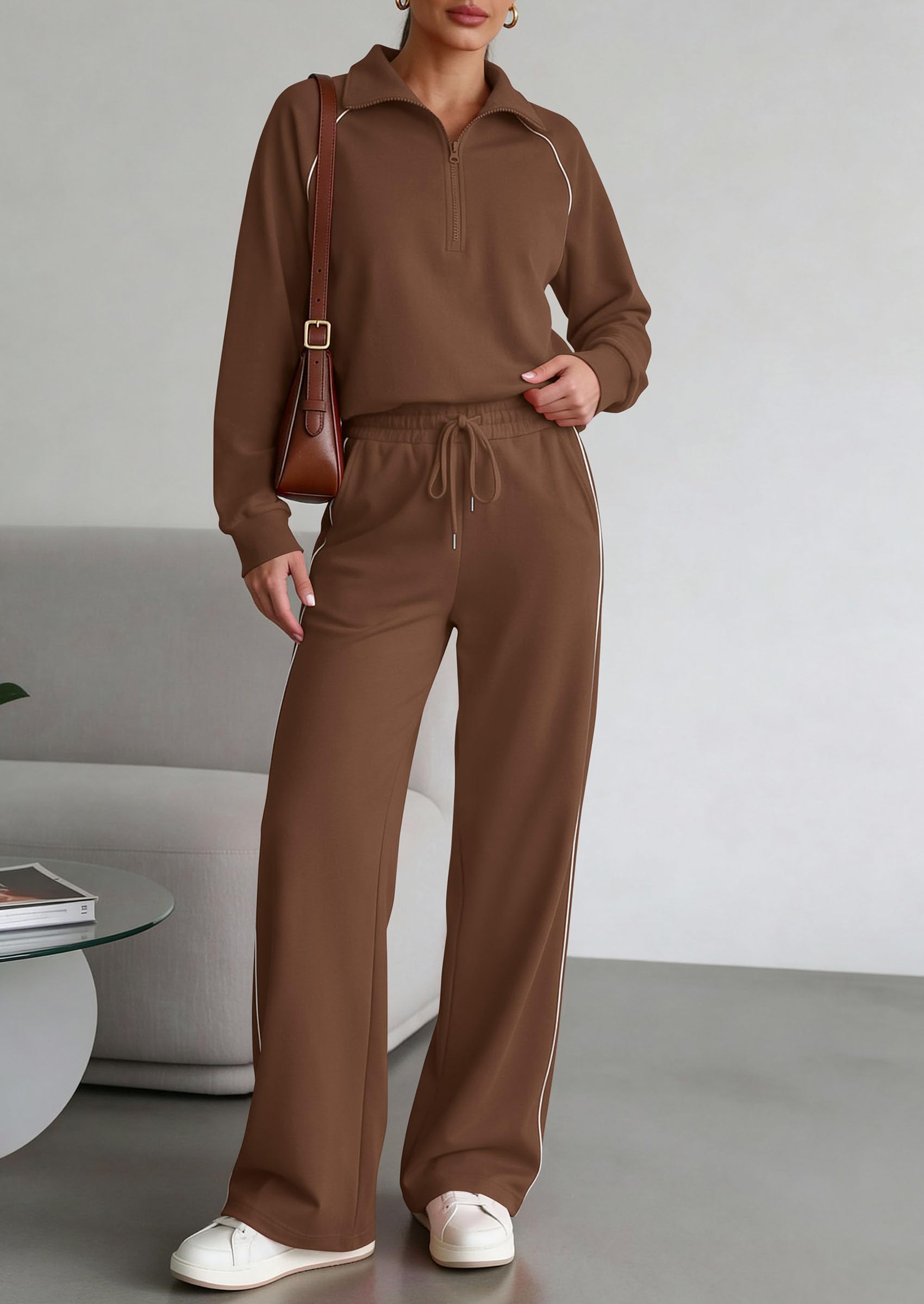 Women's 2 Piece Matching Lounge Set Sweatsuits